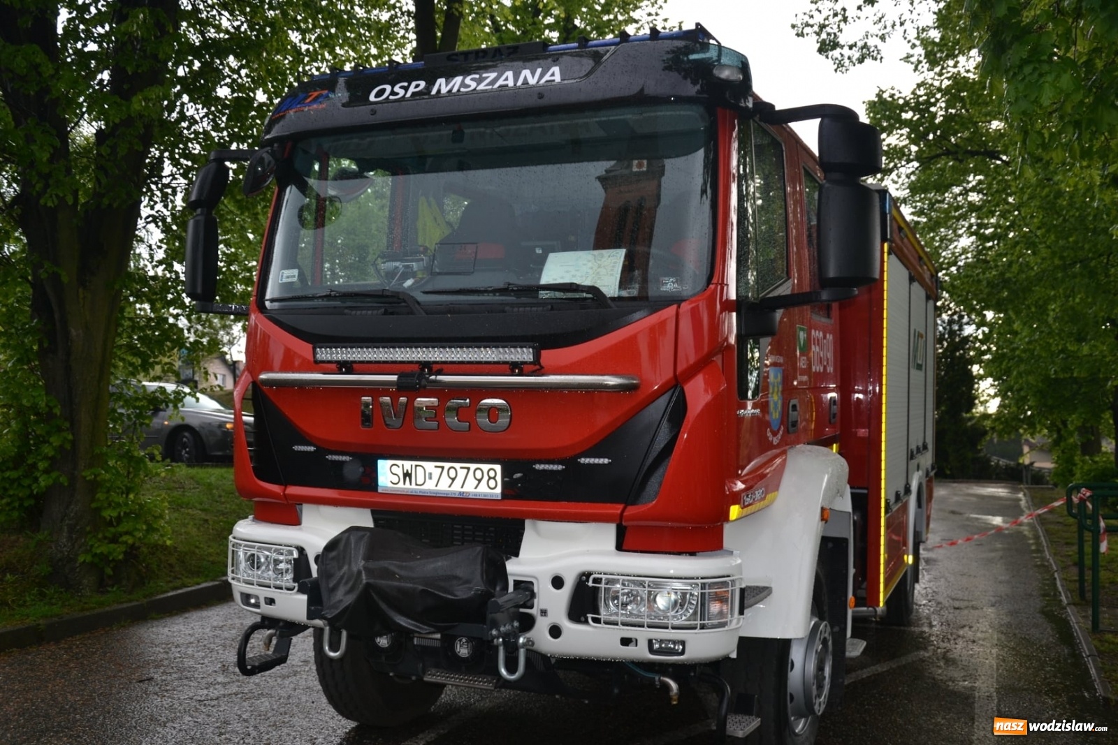 Zdjęcie w galerii na portalu naszwodzislaw.com: Ochotnicy z OSP Mszana świętowali Dzień Strażaka wiadomości z regionu