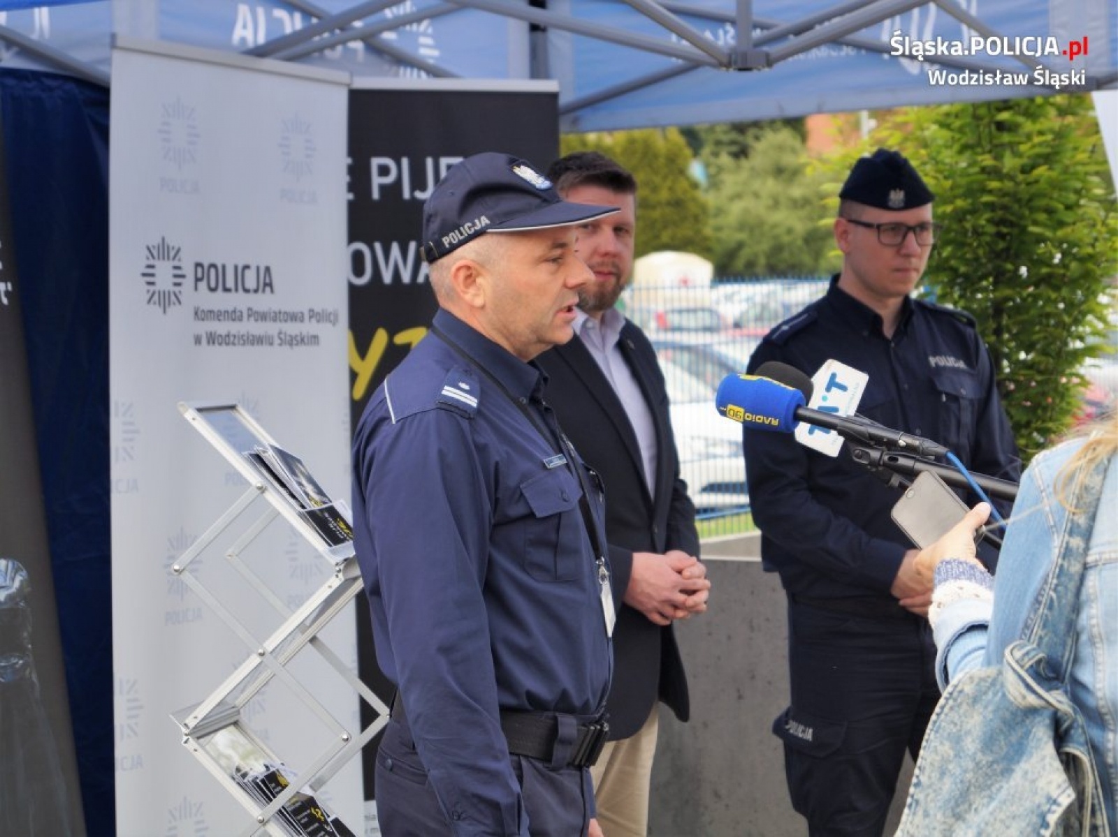 Zdjęcie w galerii na portalu naszwodzislaw.com: Nie piję. Prowadzę. Żyję. Nowa kampania wodzisławskich policjantów wiadomości z regionu