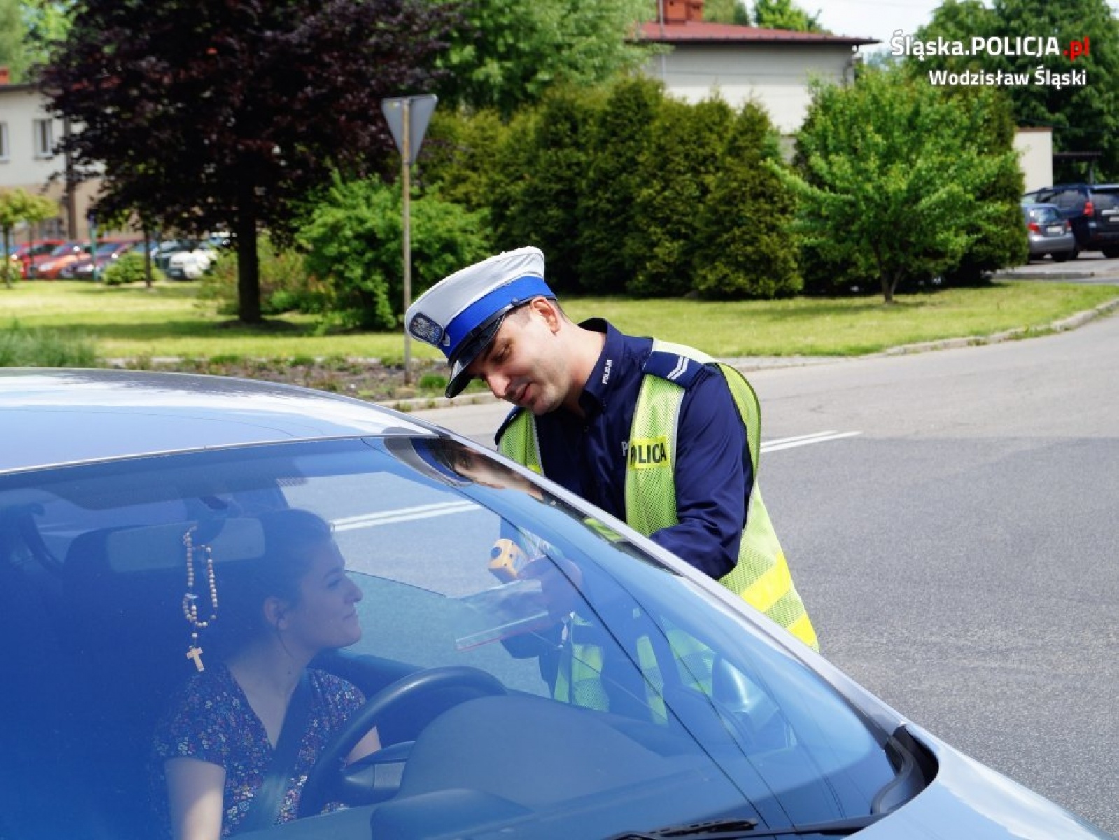 Zdjęcie w galerii na portalu naszwodzislaw.com: Nie piję. Prowadzę. Żyję. Nowa kampania wodzisławskich policjantów wiadomości z regionu