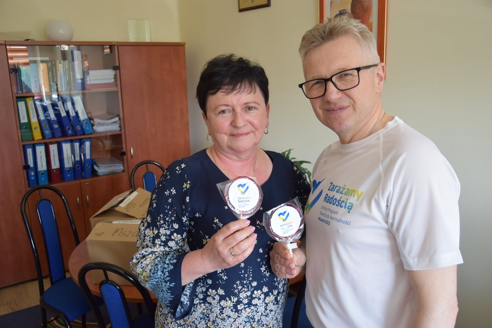 Zdjęcie w galerii na portalu naszwodzislaw.com: W Mszanie ruszył Gminny Program Powrotu do Normalności wiadomości z regionu