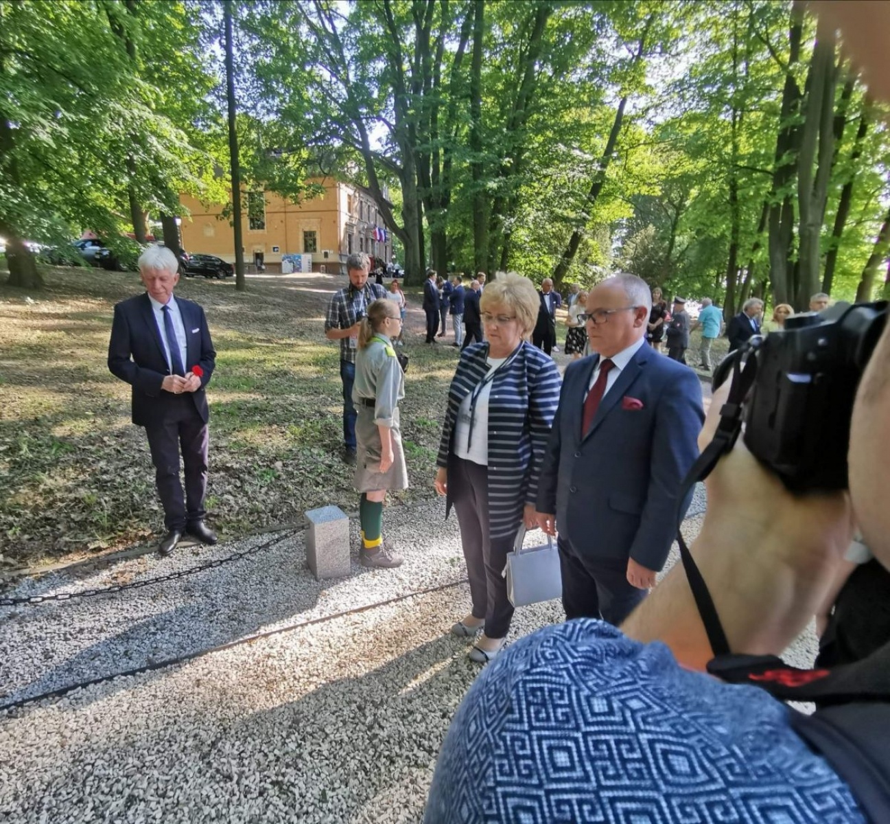 Zdjęcie w galerii na portalu naszwodzislaw.com: W Rzuchowie uczczono stulecie III Powstania Śląskiego wiadomości z regionu