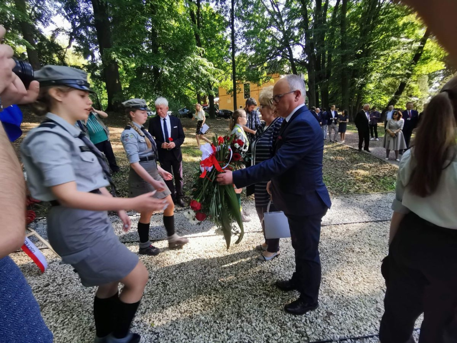 Zdjęcie w galerii na portalu naszwodzislaw.com: W Rzuchowie uczczono stulecie III Powstania Śląskiego wiadomości z regionu