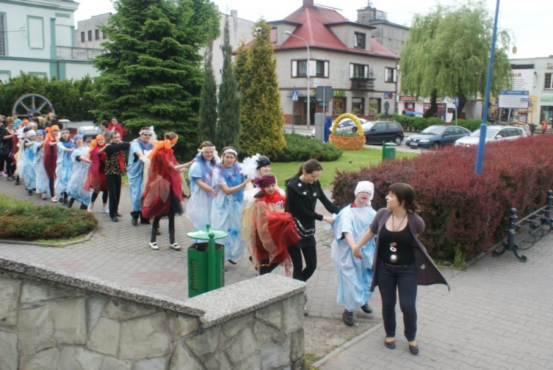 Zdjęcie w galerii na portalu naszwodzislaw.com: Osoby niepełnosprawne na scenie wiadomości z regionu