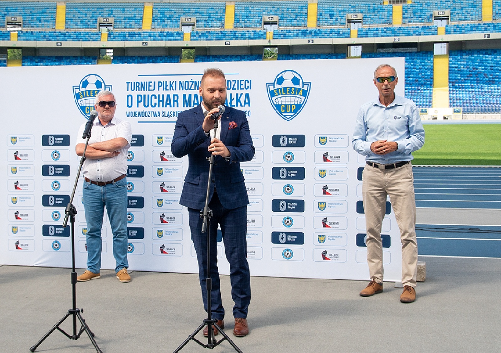 Zdjęcie w galerii na portalu naszwodzislaw.com: Turniej Piłki Nożnej o Puchar Marszałka przyciągnie na Stadion Śląski ponad tysiąc dzieci wiadomości z regionu
