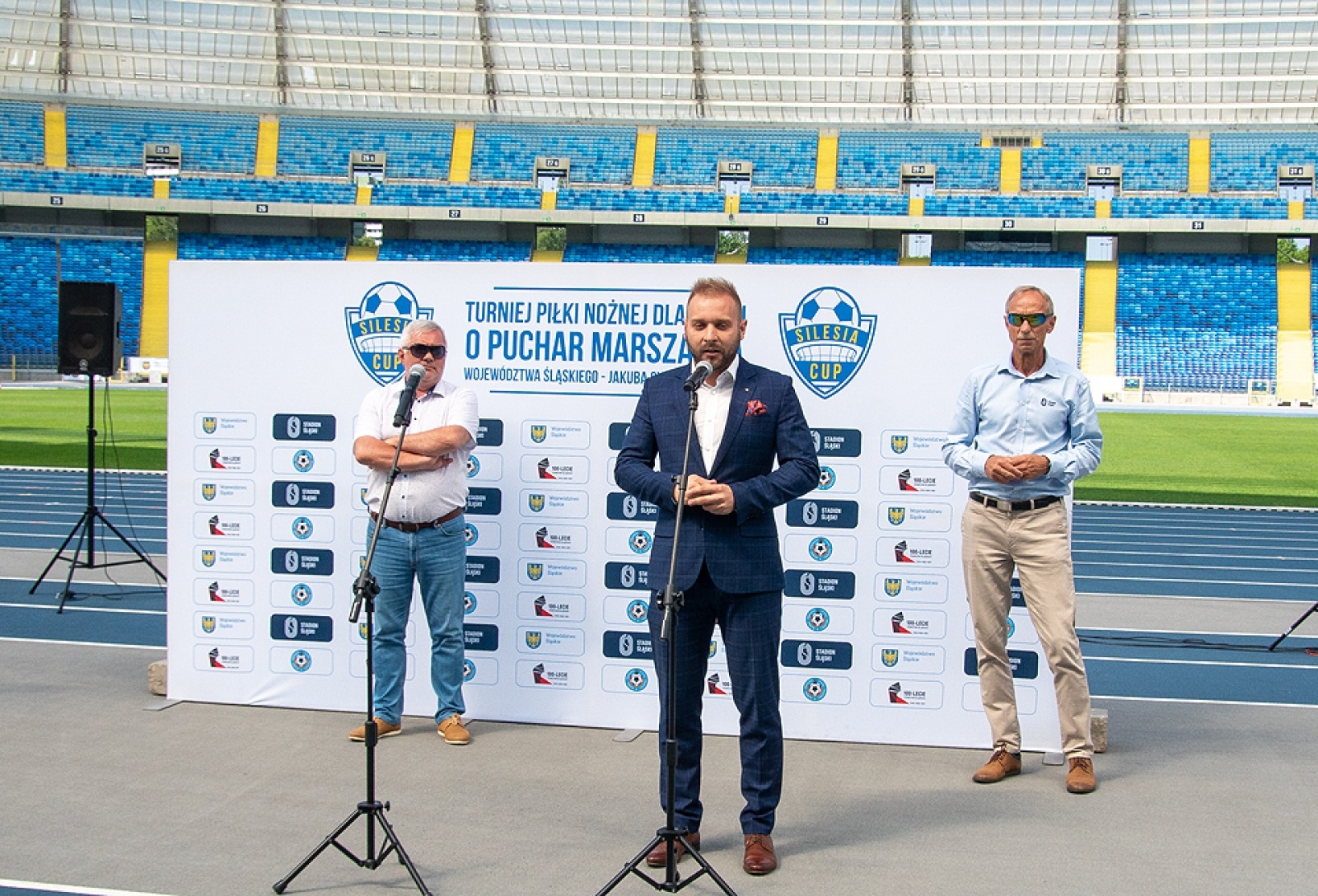 Zdjęcie w galerii na portalu naszwodzislaw.com: Turniej Piłki Nożnej o Puchar Marszałka przyciągnie na Stadion Śląski ponad tysiąc dzieci wiadomości z regionu