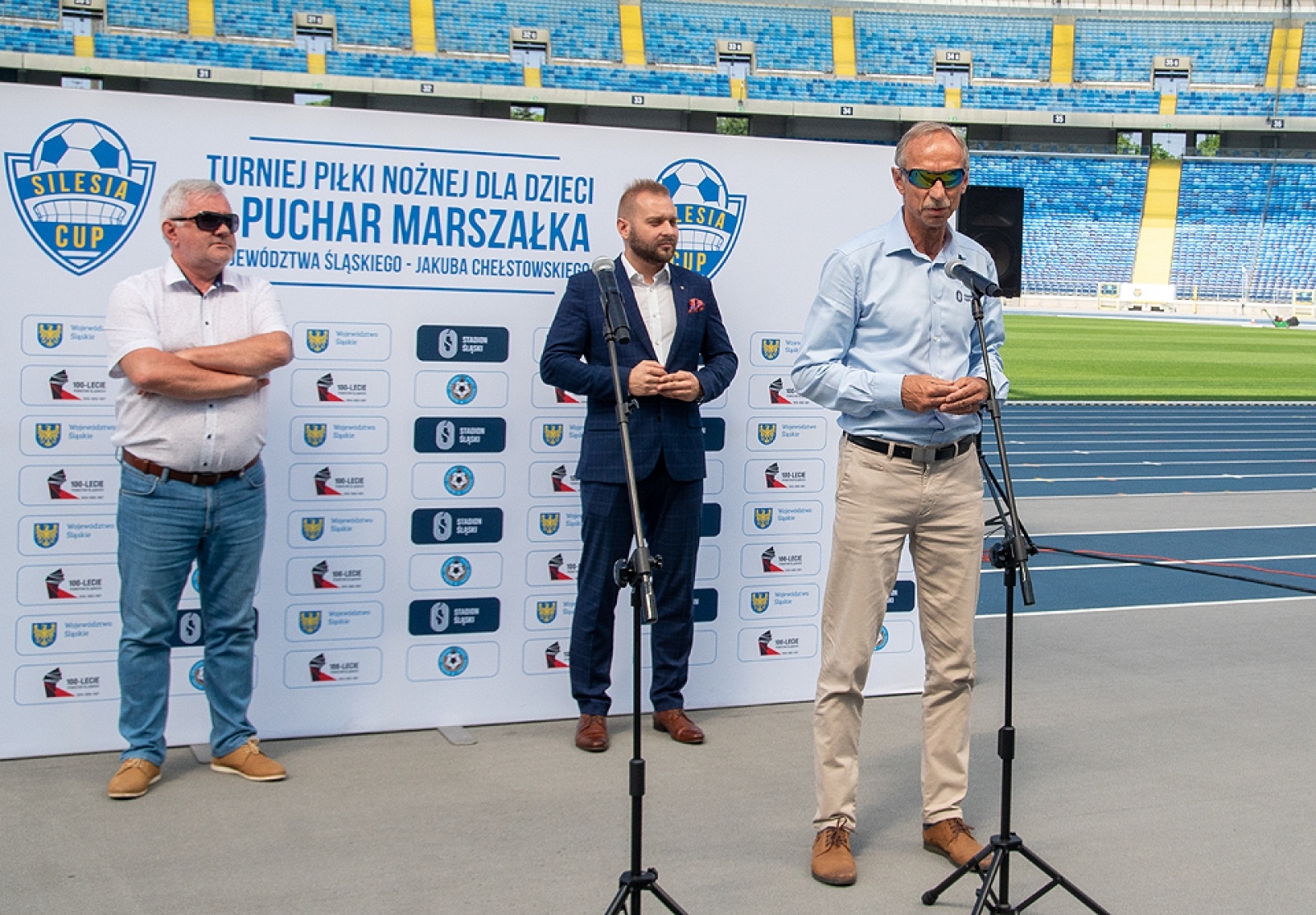 Zdjęcie w galerii na portalu naszwodzislaw.com: Turniej Piłki Nożnej o Puchar Marszałka przyciągnie na Stadion Śląski ponad tysiąc dzieci wiadomości z regionu