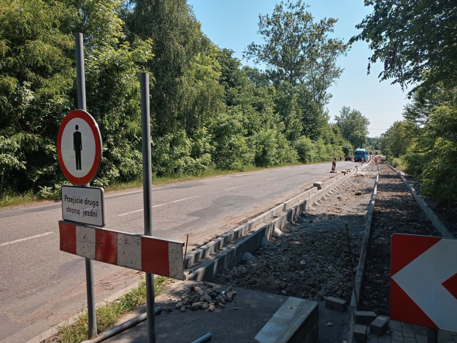 Zdjęcie w galerii na portalu naszwodzislaw.com: Na Kraszewskiego w Pszowie bezpieczniej wiadomości z regionu