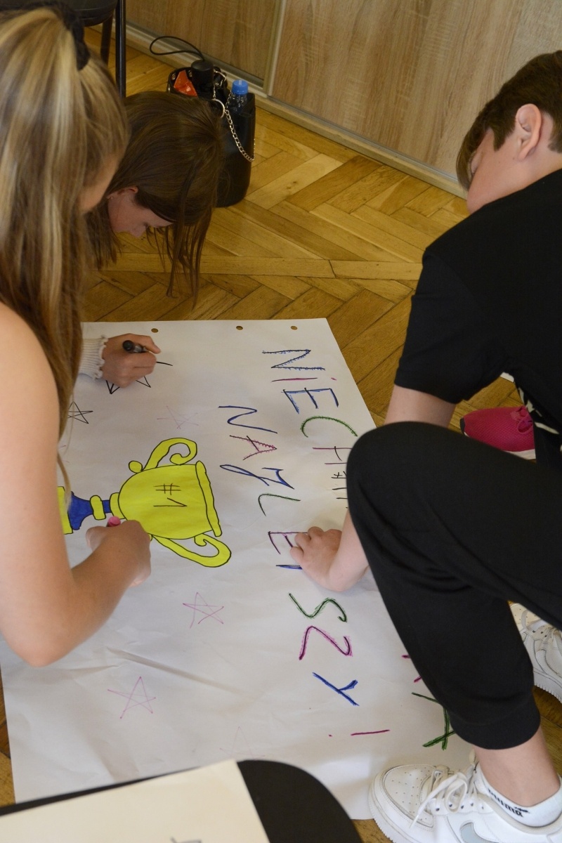 Zdjęcie w galerii na portalu naszwodzislaw.com: Kibicowanie bez hejtu. Warsztaty w WCK wiadomości z regionu