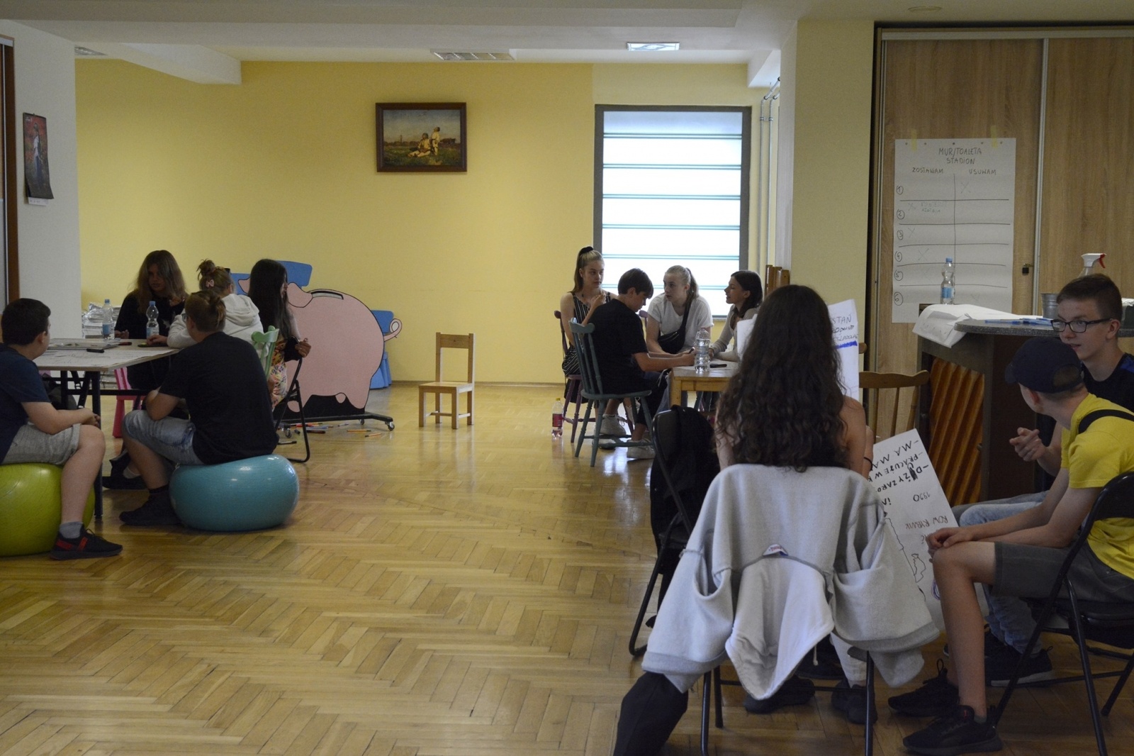 Zdjęcie w galerii na portalu naszwodzislaw.com: Kibicowanie bez hejtu. Warsztaty w WCK wiadomości z regionu