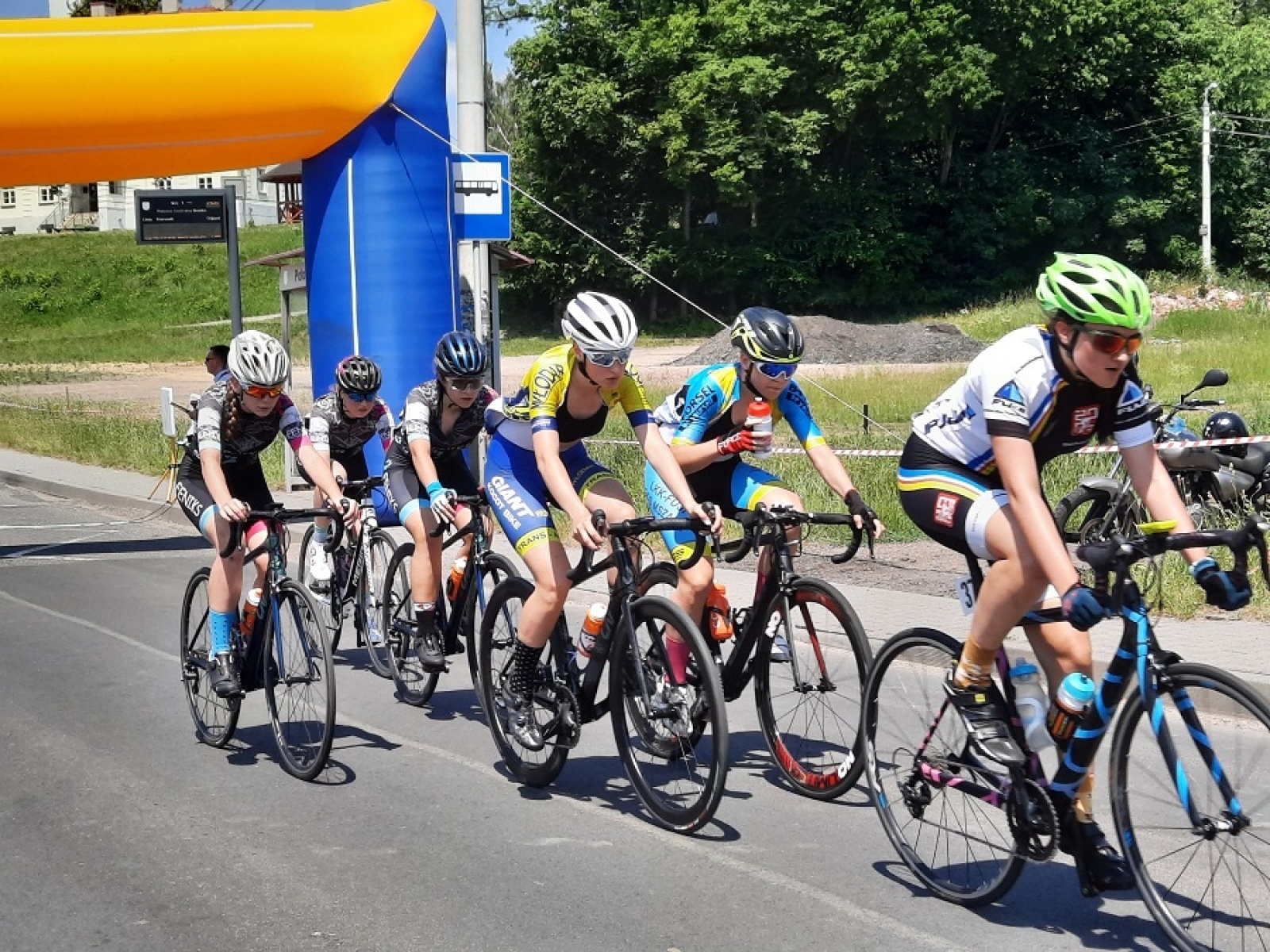 Zdjęcie w galerii na portalu naszwodzislaw.com: Kolarski weekend w Gminie Mszana wiadomości z regionu