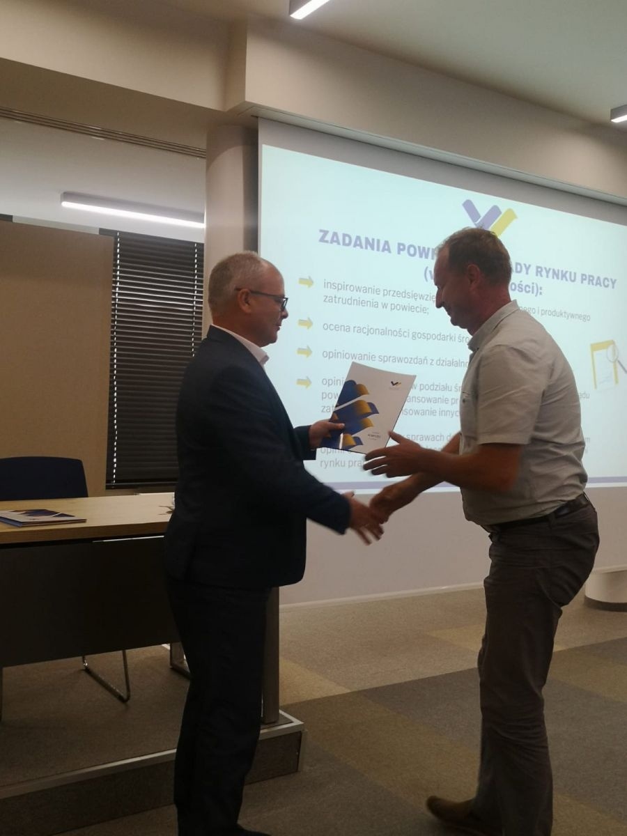 Zdjęcie w galerii na portalu naszwodzislaw.com: Powiat ma nową radę rynku pracy wiadomości z regionu