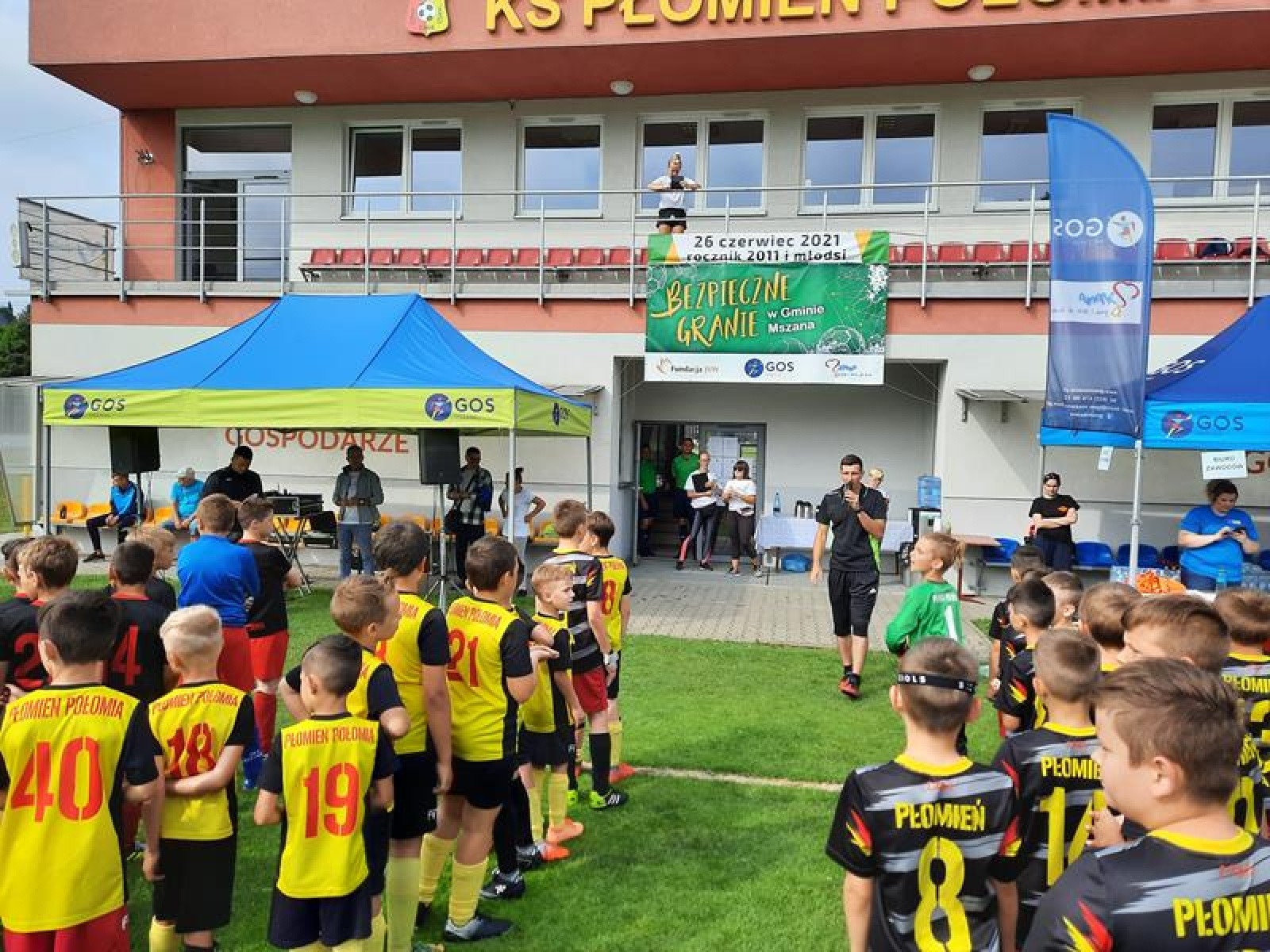 Zdjęcie w galerii na portalu naszwodzislaw.com: Bezpieczne granie w Gminie Mszana [FOTO] wiadomości z regionu