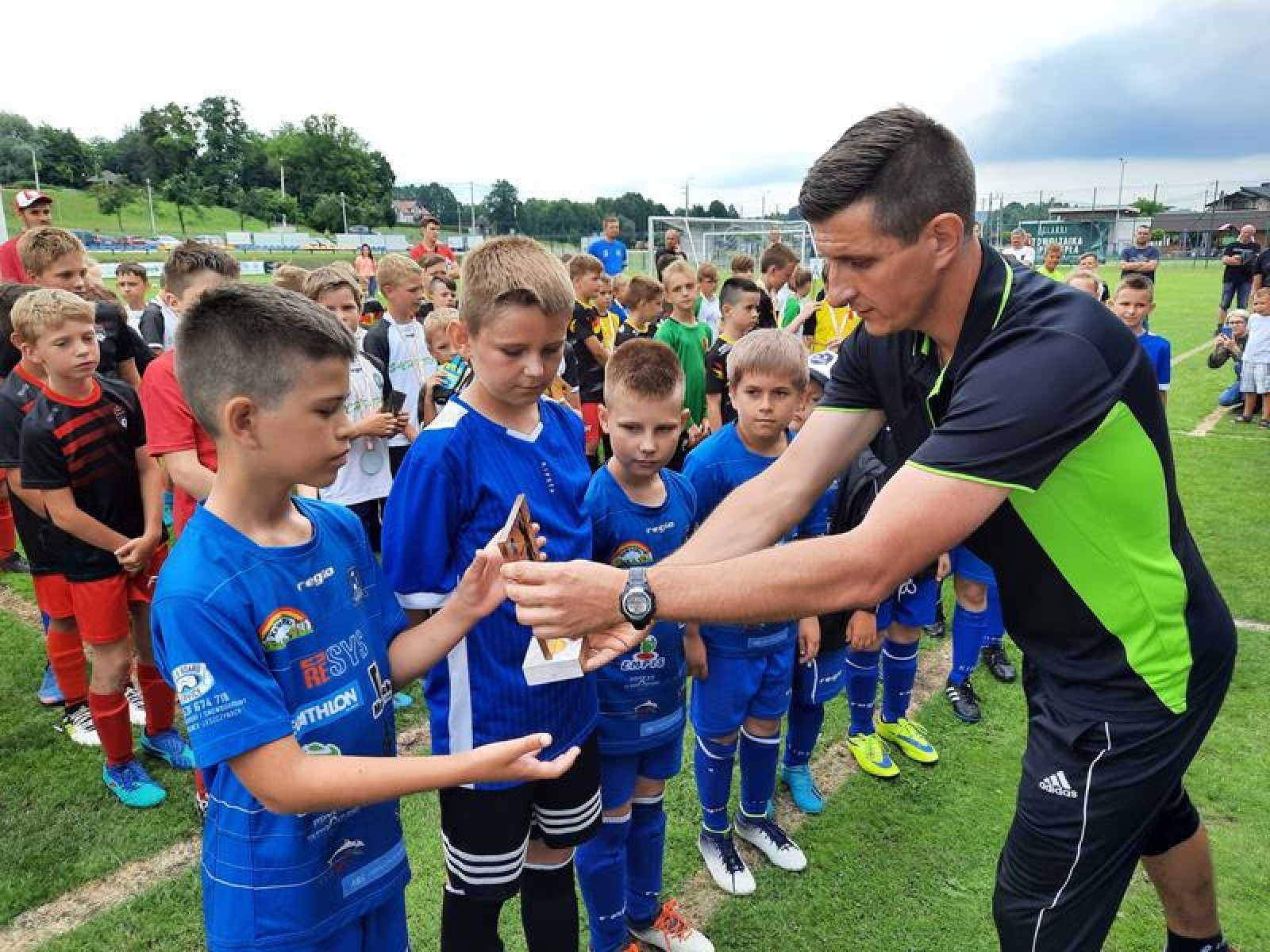 Zdjęcie w galerii na portalu naszwodzislaw.com: Bezpieczne granie w Gminie Mszana [FOTO] wiadomości z regionu