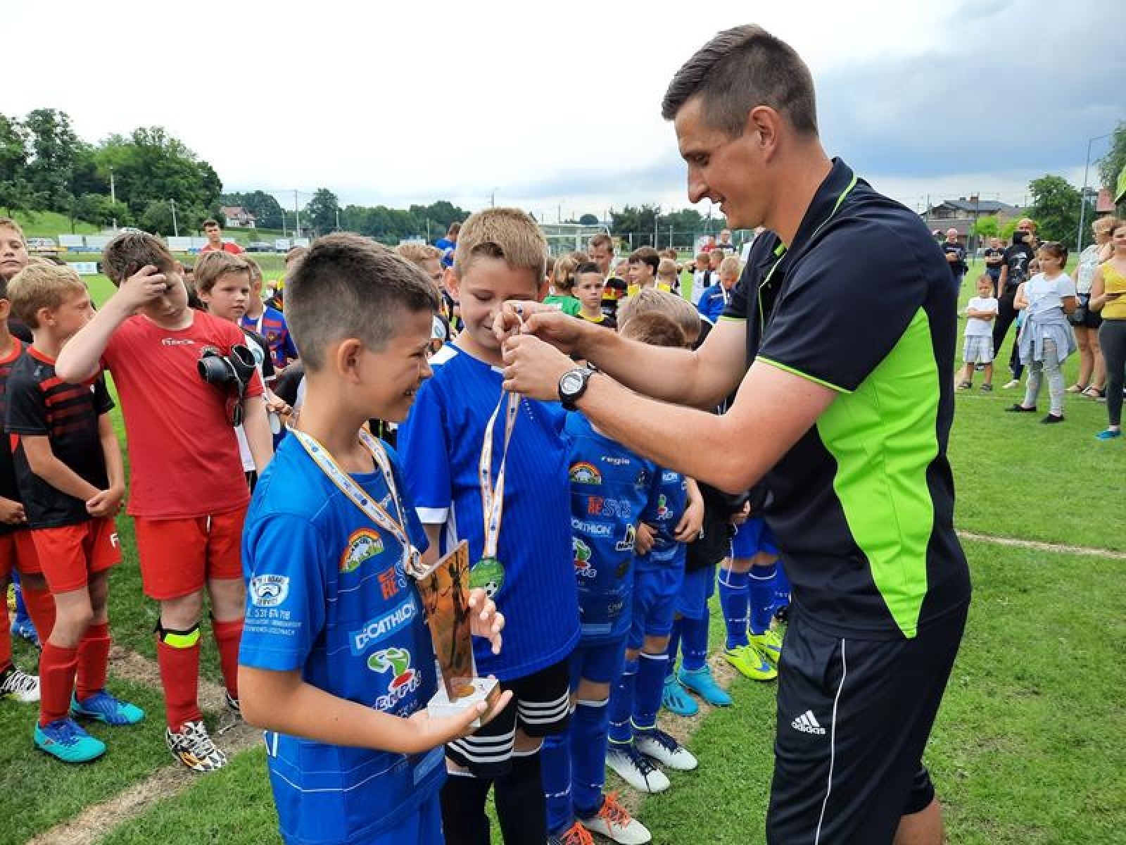 Zdjęcie w galerii na portalu naszwodzislaw.com: Bezpieczne granie w Gminie Mszana [FOTO] wiadomości z regionu