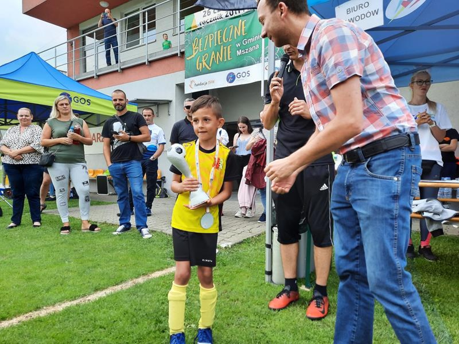 Zdjęcie w galerii na portalu naszwodzislaw.com: Bezpieczne granie w Gminie Mszana [FOTO] wiadomości z regionu