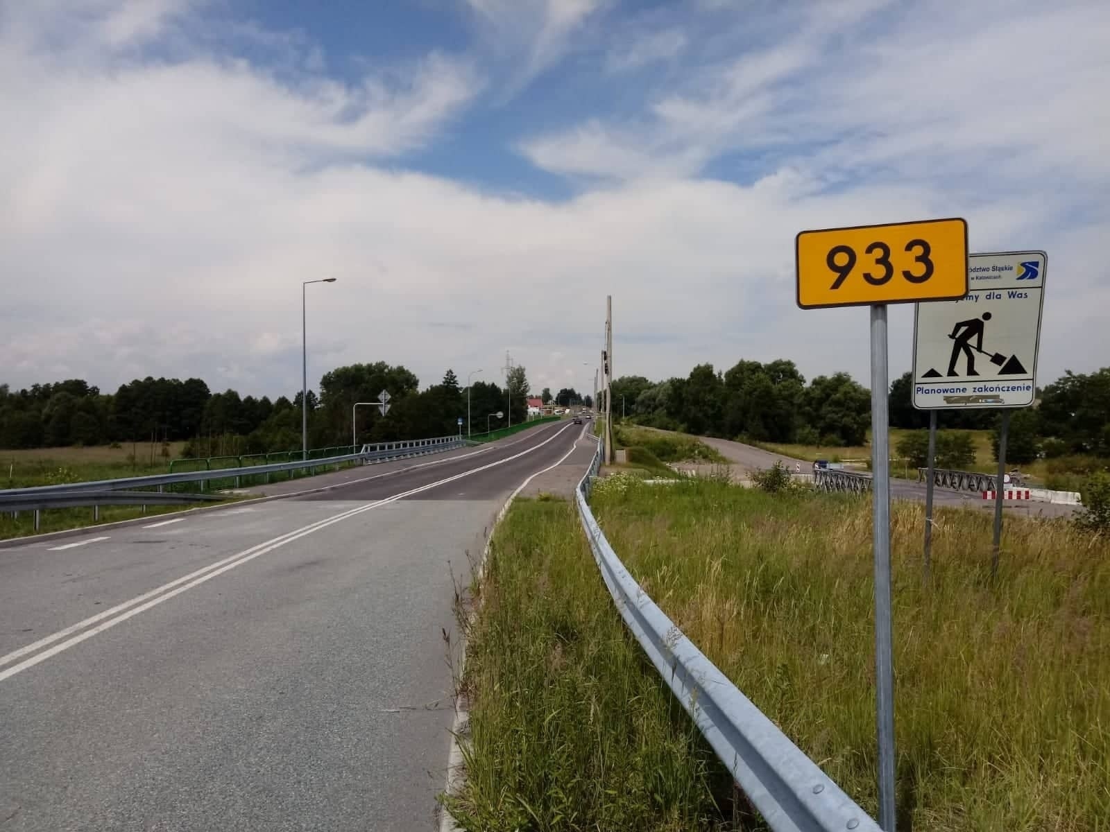 Zdjęcie w galerii na portalu naszwodzislaw.com: Nowo wybudowany wiadukt na DW 933 oddany do użytku [FOTO] wiadomości z regionu