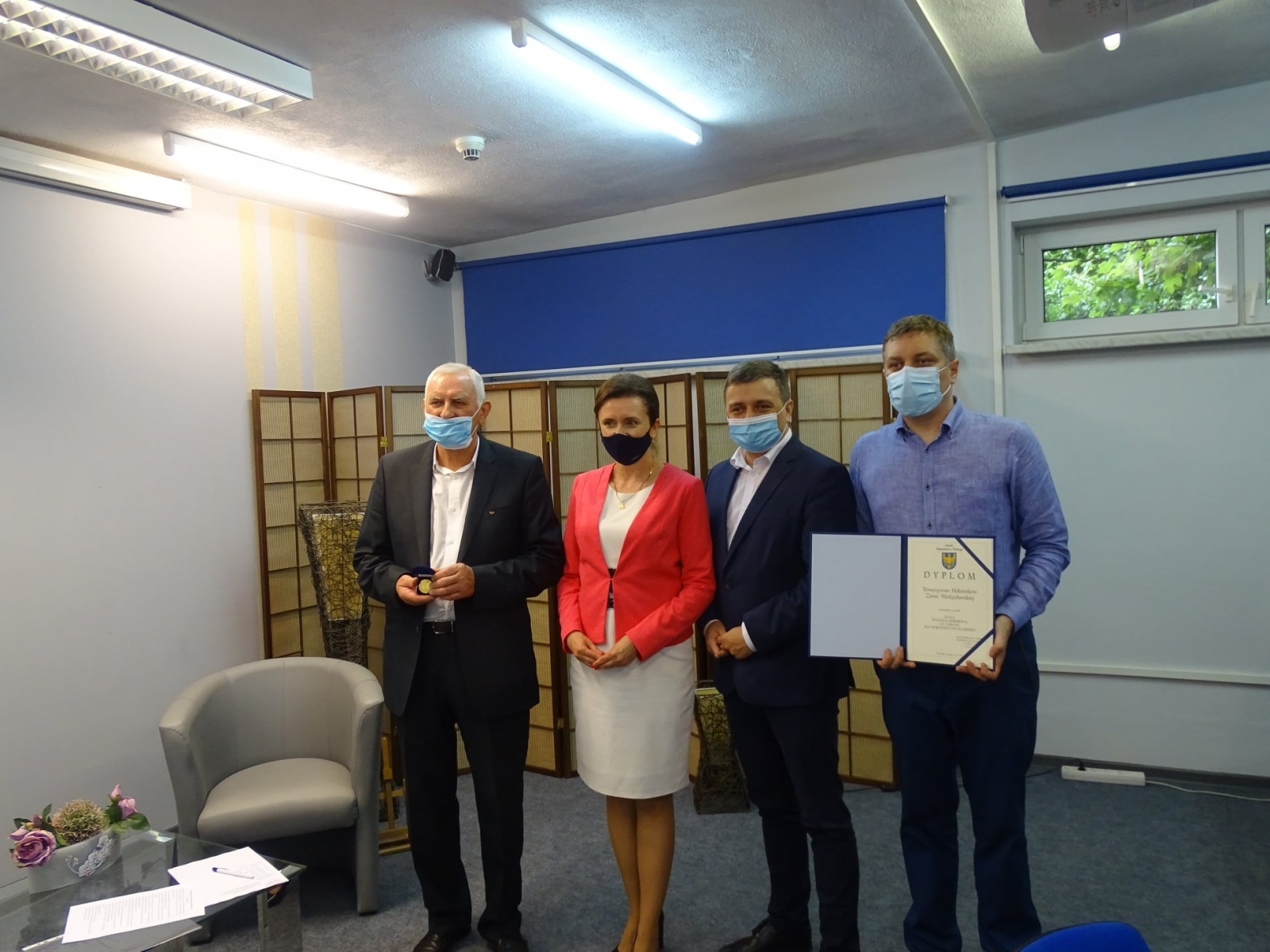 Zdjęcie w galerii na portalu naszwodzislaw.com: TMZW ze złotą Odznaką Honorową za Zasługi dla Województwa Śląskiego wiadomości z regionu