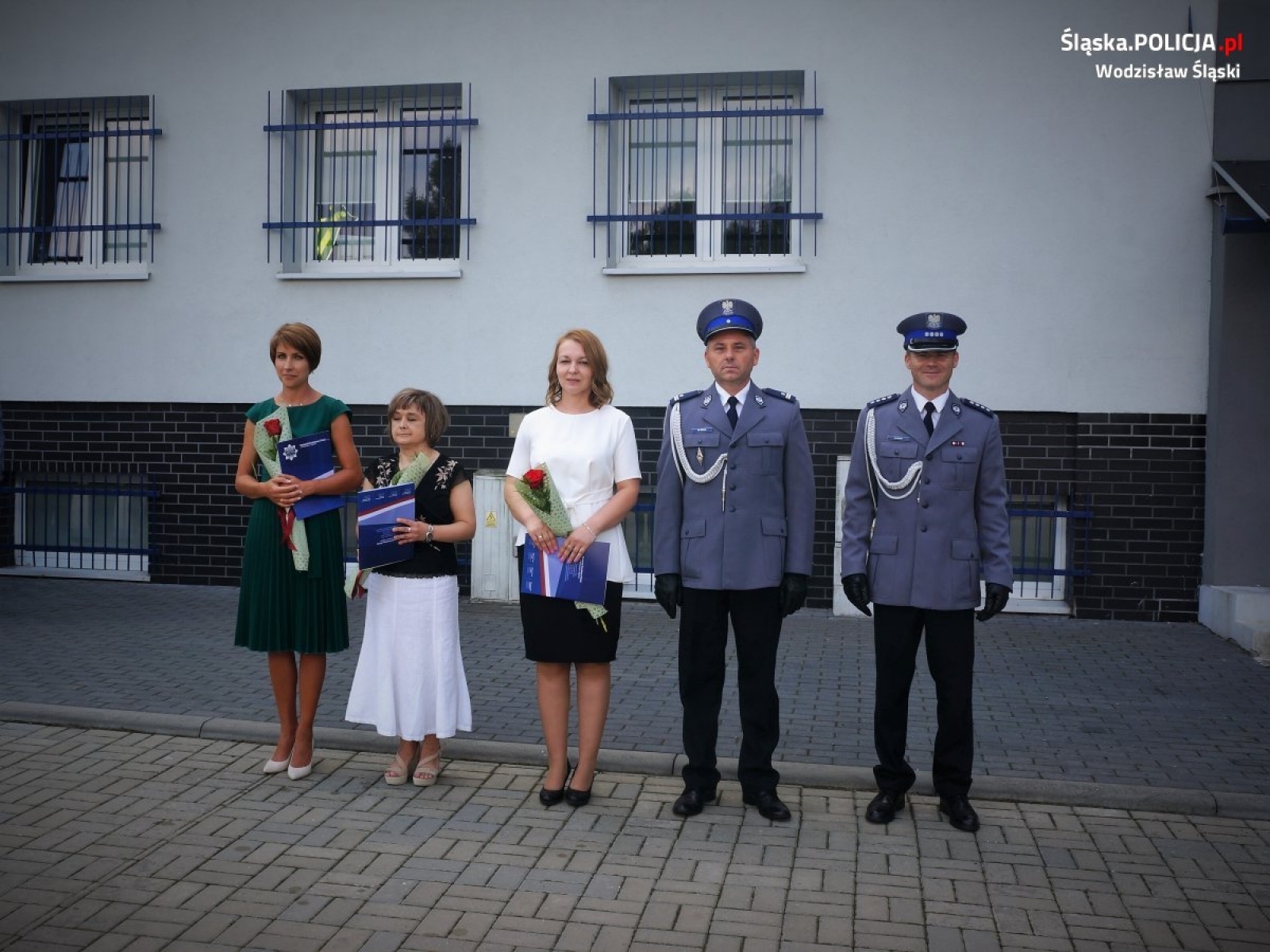 Zdjęcie w galerii na portalu naszwodzislaw.com: Uroczystość z okazji Święta Policji w wodzisławskiej komendzie wiadomości z regionu