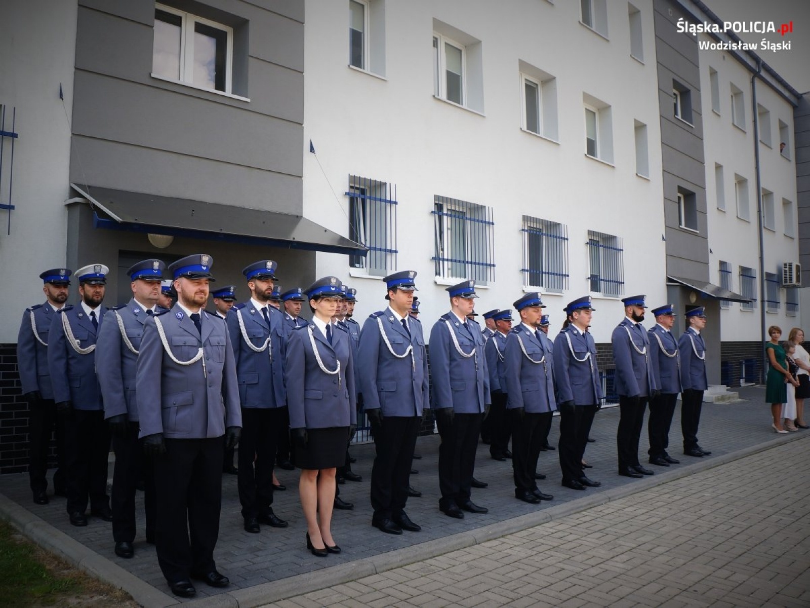 Zdjęcie w galerii na portalu naszwodzislaw.com: Uroczystość z okazji Święta Policji w wodzisławskiej komendzie wiadomości z regionu