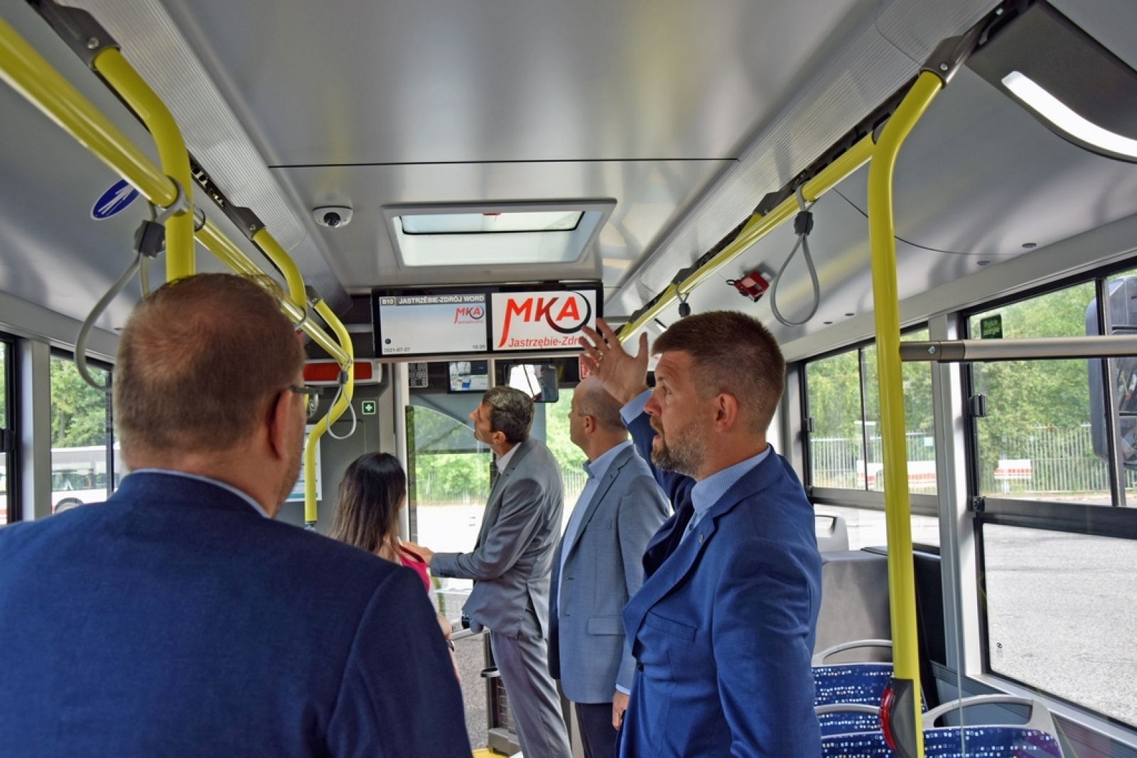 Zdjęcie w galerii na portalu naszwodzislaw.com: Siedem nowych autobusów na trasach MZK Jastrzębie wiadomości z regionu