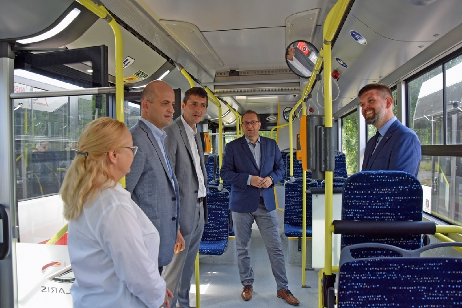 Zdjęcie w galerii na portalu naszwodzislaw.com: Siedem nowych autobusów na trasach MZK Jastrzębie wiadomości z regionu