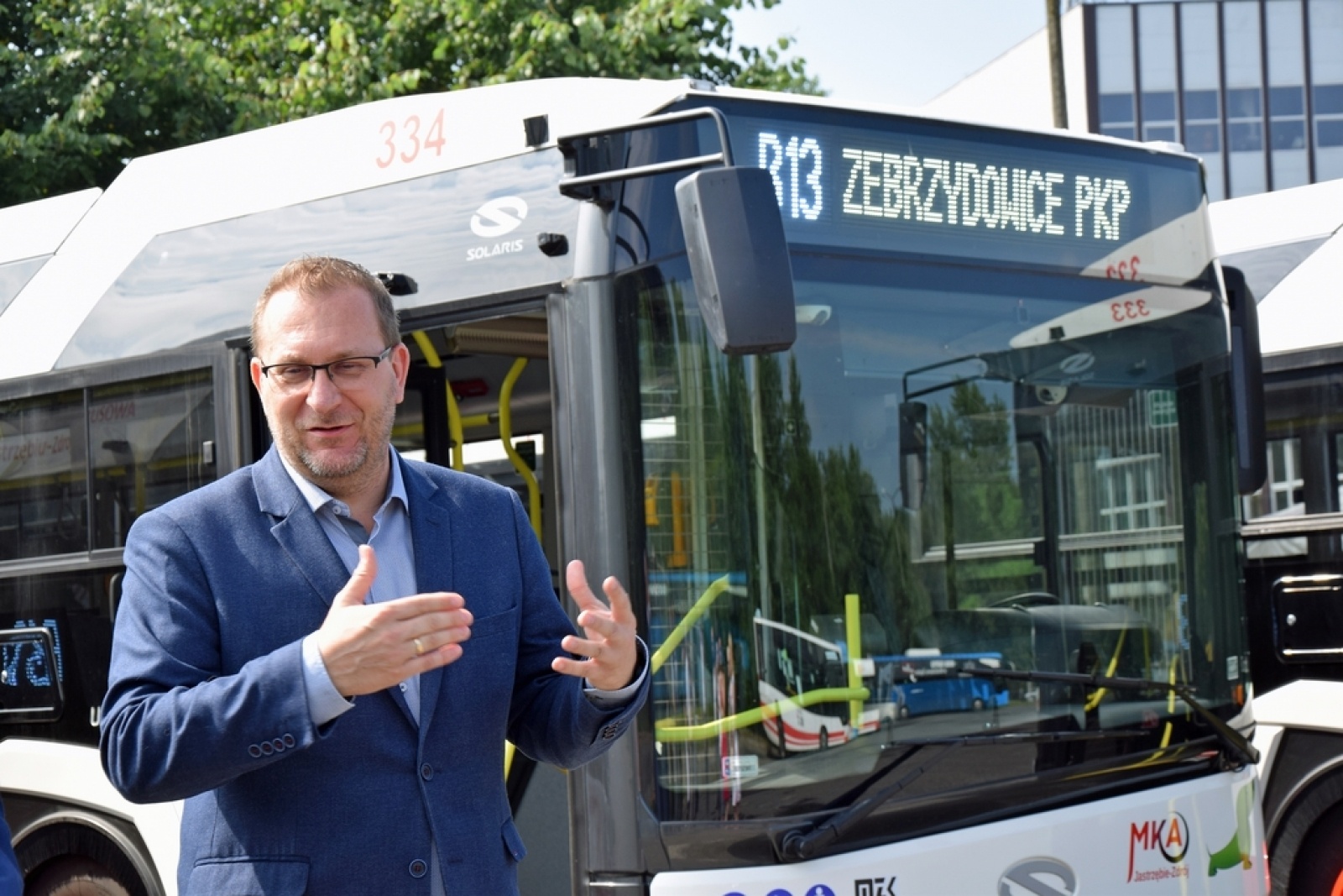 Zdjęcie w galerii na portalu naszwodzislaw.com: Siedem nowych autobusów na trasach MZK Jastrzębie wiadomości z regionu