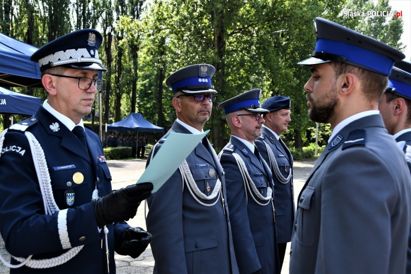 Zdjęcie w galerii na portalu naszwodzislaw.com: Nowi funkcjonariusze złożyli ślubowanie. Na kolejnych czekają wakaty wiadomości z regionu