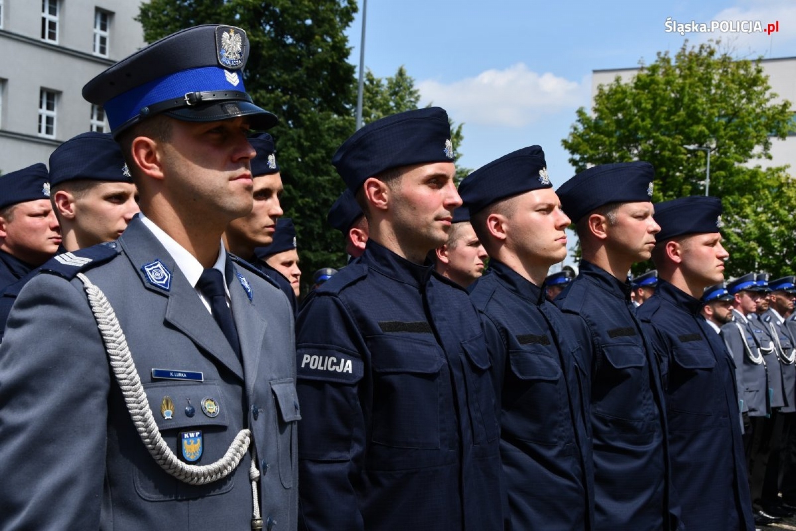 Zdjęcie w galerii na portalu naszwodzislaw.com: Nowi funkcjonariusze złożyli ślubowanie. Na kolejnych czekają wakaty wiadomości z regionu