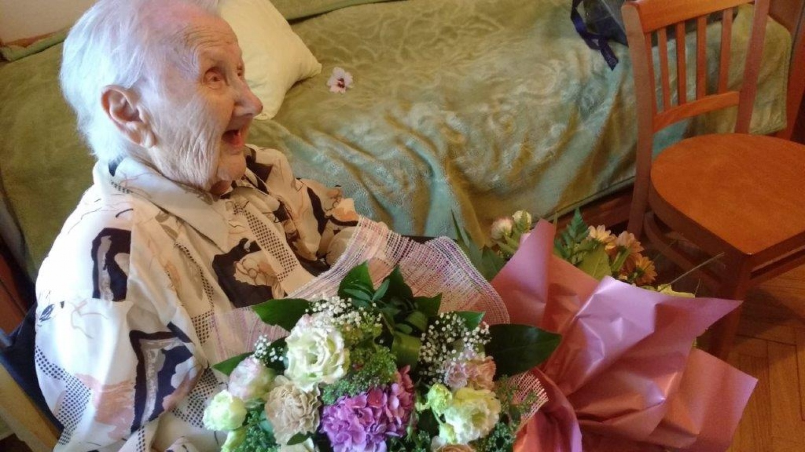 Zdjęcie w galerii na portalu naszwodzislaw.com: Setne urodziny Wandy Milanowskiej wiadomości z regionu