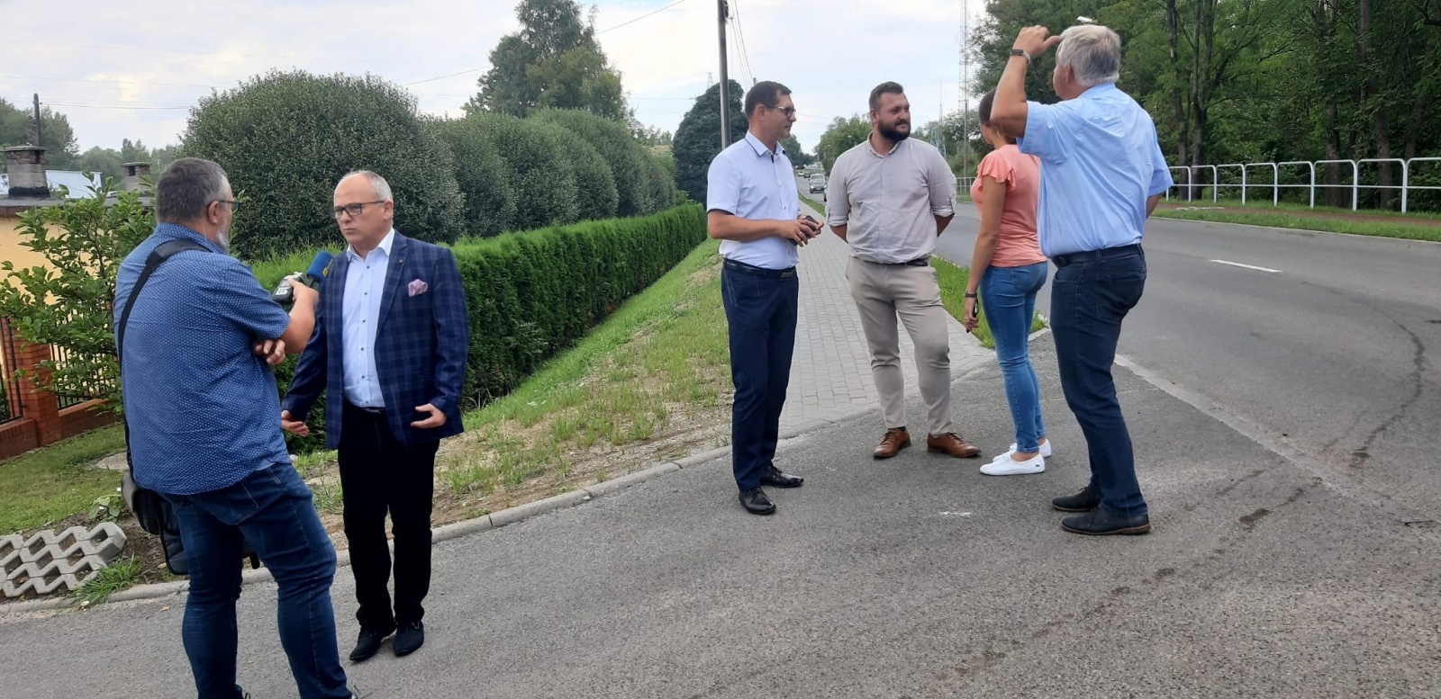 Zdjęcie w galerii na portalu naszwodzislaw.com: Traugutta w Pszowie oficjalnie odebrana wiadomości z regionu