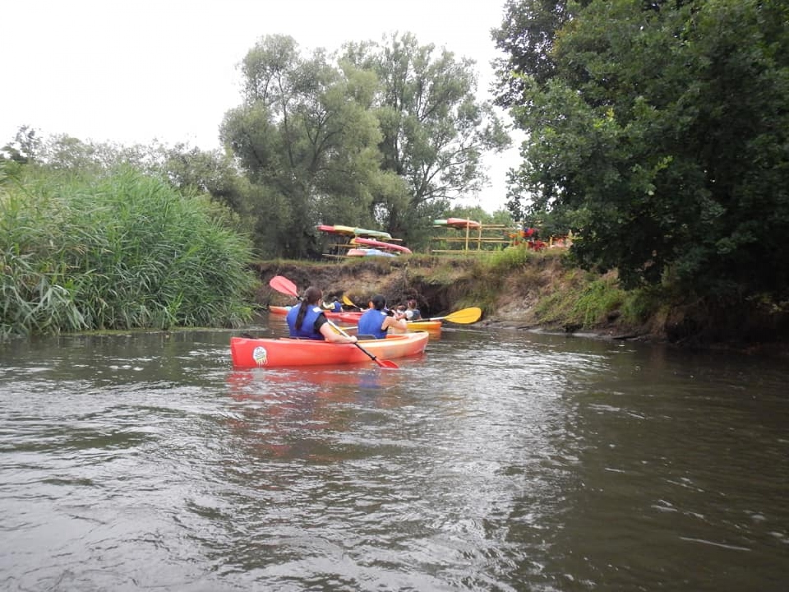 Zdjęcie w galerii na portalu naszwodzislaw.com: Zarażamy radością. Spływy kajakowe z Gminnym Ośrodkiem Sportu w Mszanie wiadomości z regionu