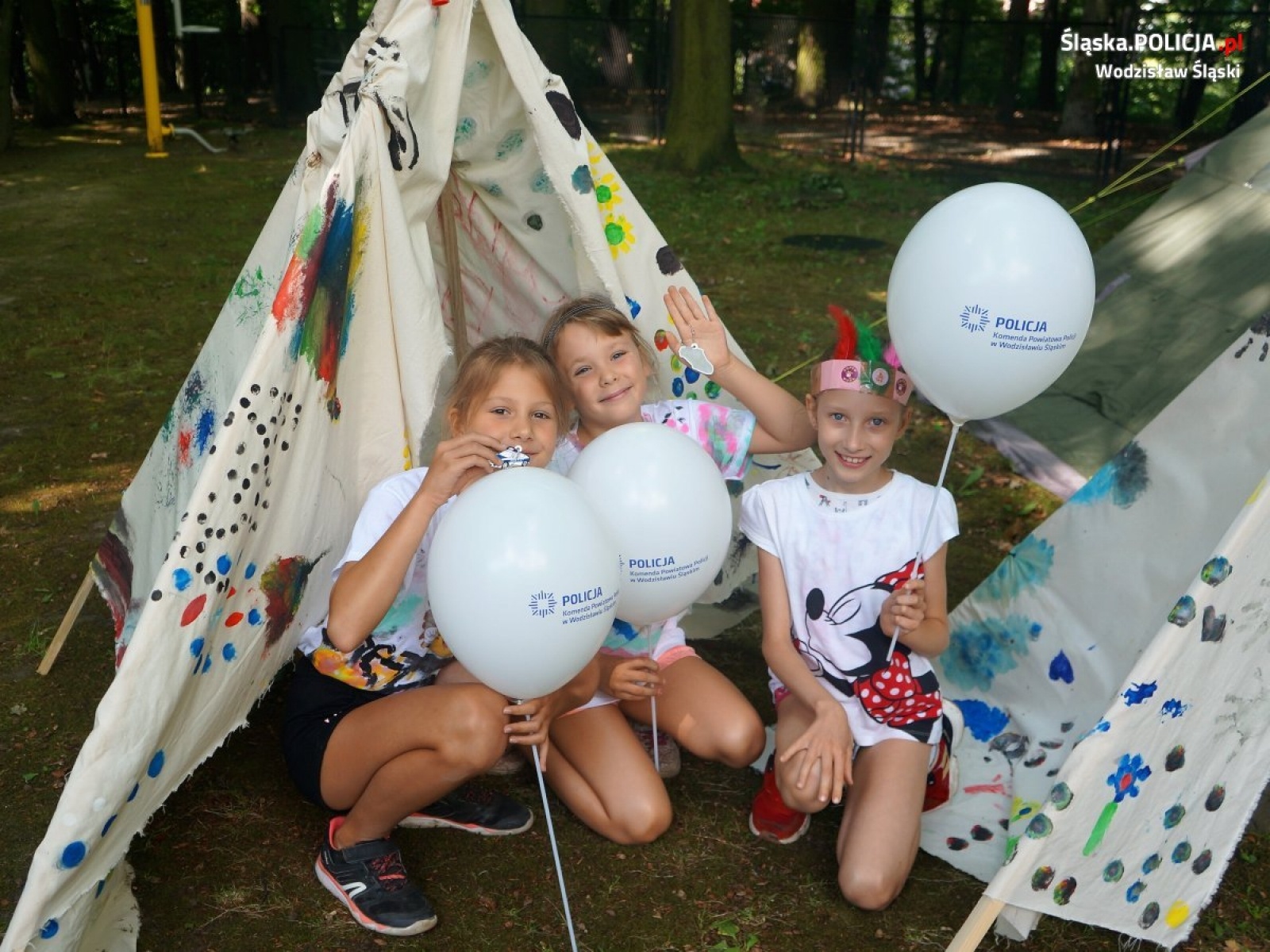 Zdjęcie w galerii na portalu naszwodzislaw.com: Spotkanie z dzielnicowym w indiańskich klimatach wiadomości z regionu