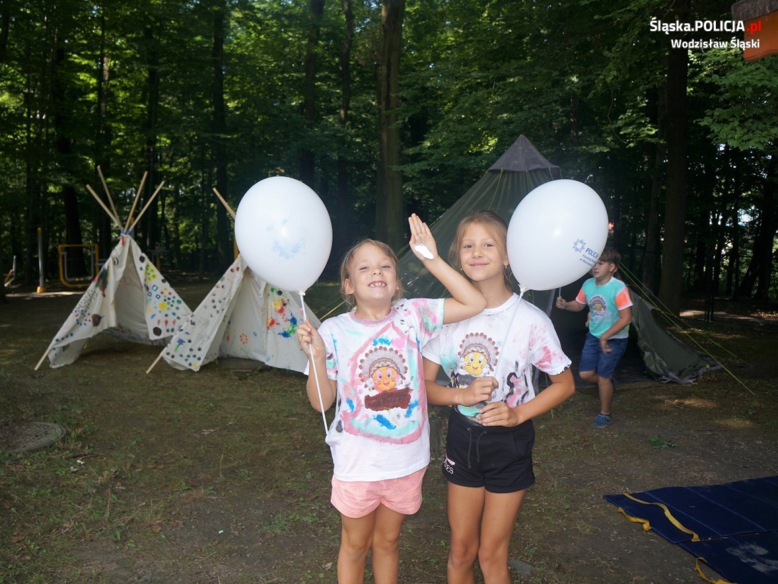 Zdjęcie w galerii na portalu naszwodzislaw.com: Spotkanie z dzielnicowym w indiańskich klimatach wiadomości z regionu