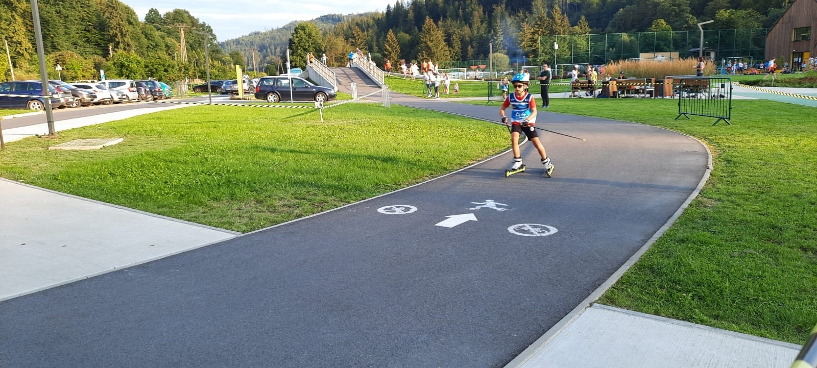 Zdjęcie w galerii na portalu naszwodzislaw.com: Biegi na nartorolkach w Wiśle. Udane starty wodzisławian wiadomości z regionu