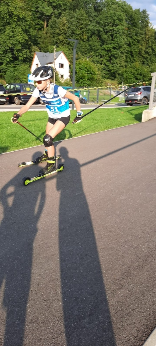 Zdjęcie w galerii na portalu naszwodzislaw.com: Biegi na nartorolkach w Wiśle. Udane starty wodzisławian wiadomości z regionu