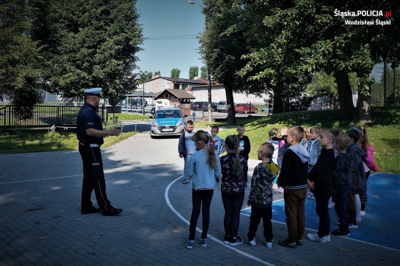 Zdjęcie w galerii na portalu naszwodzislaw.com: Bezpieczna droga do szkoły w powiecie wodzisławskim wiadomości z regionu