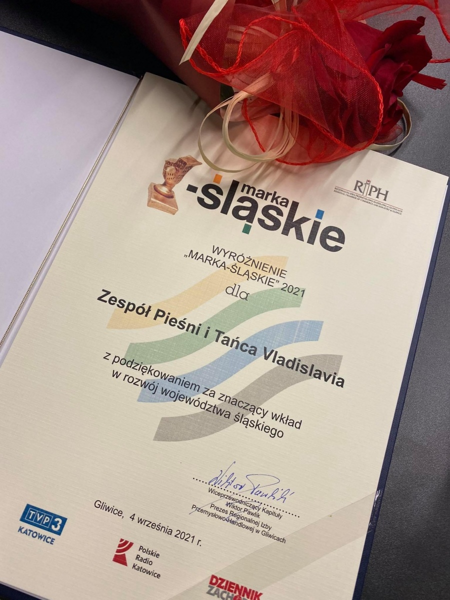 Zdjęcie w galerii na portalu naszwodzislaw.com: Marka-Śląskie. ZPiT Vladislavia z wyróżnieniem wiadomości z regionu