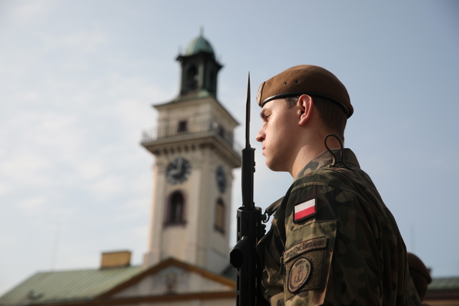 Zdjęcie w galerii na portalu naszwodzislaw.com: Przysięga w 13. Śląskiej Brygadzie Obrony Terytorialnej  wiadomości z regionu