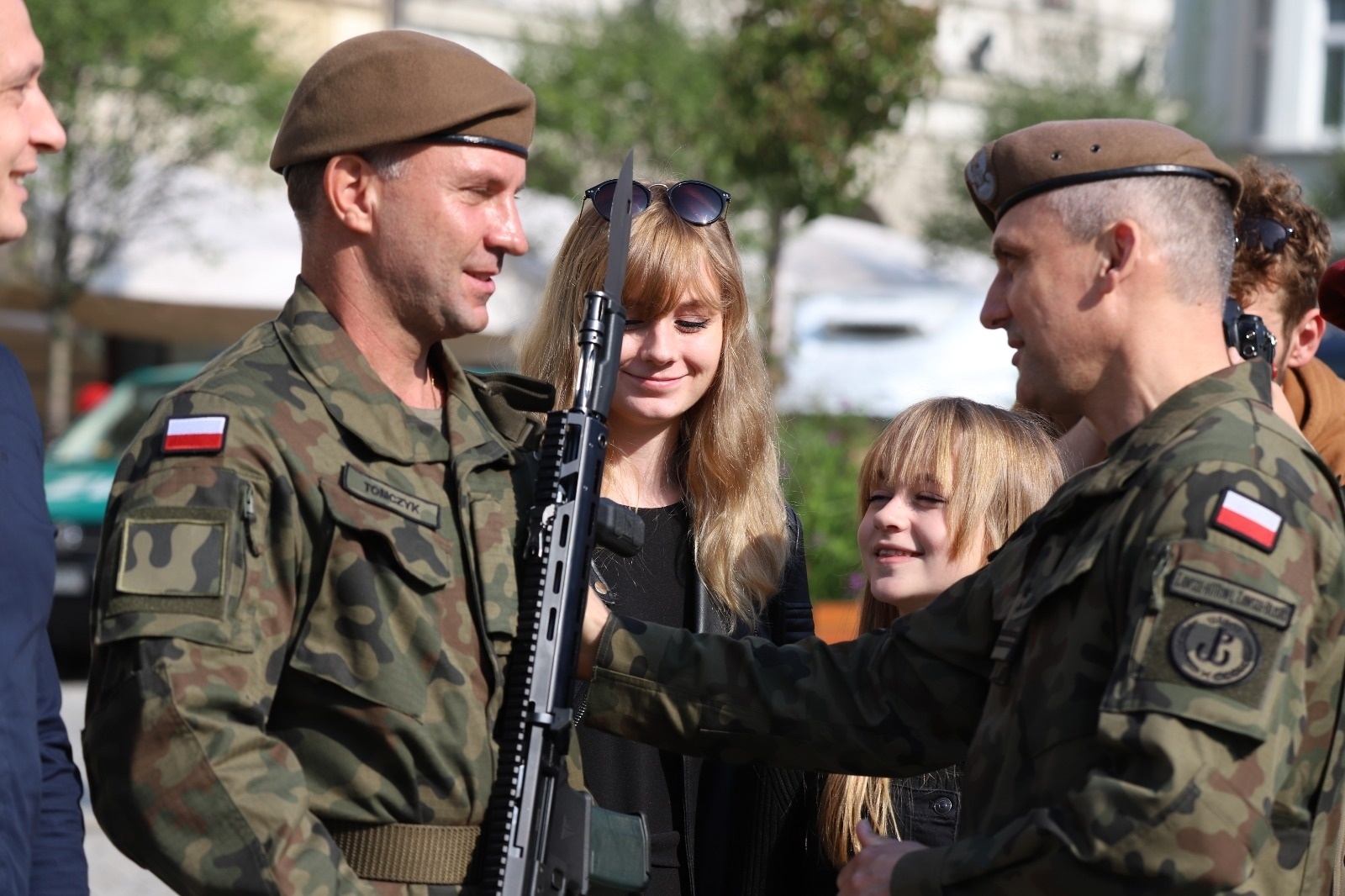 Zdjęcie w galerii na portalu naszwodzislaw.com: Przysięga w 13. Śląskiej Brygadzie Obrony Terytorialnej  wiadomości z regionu