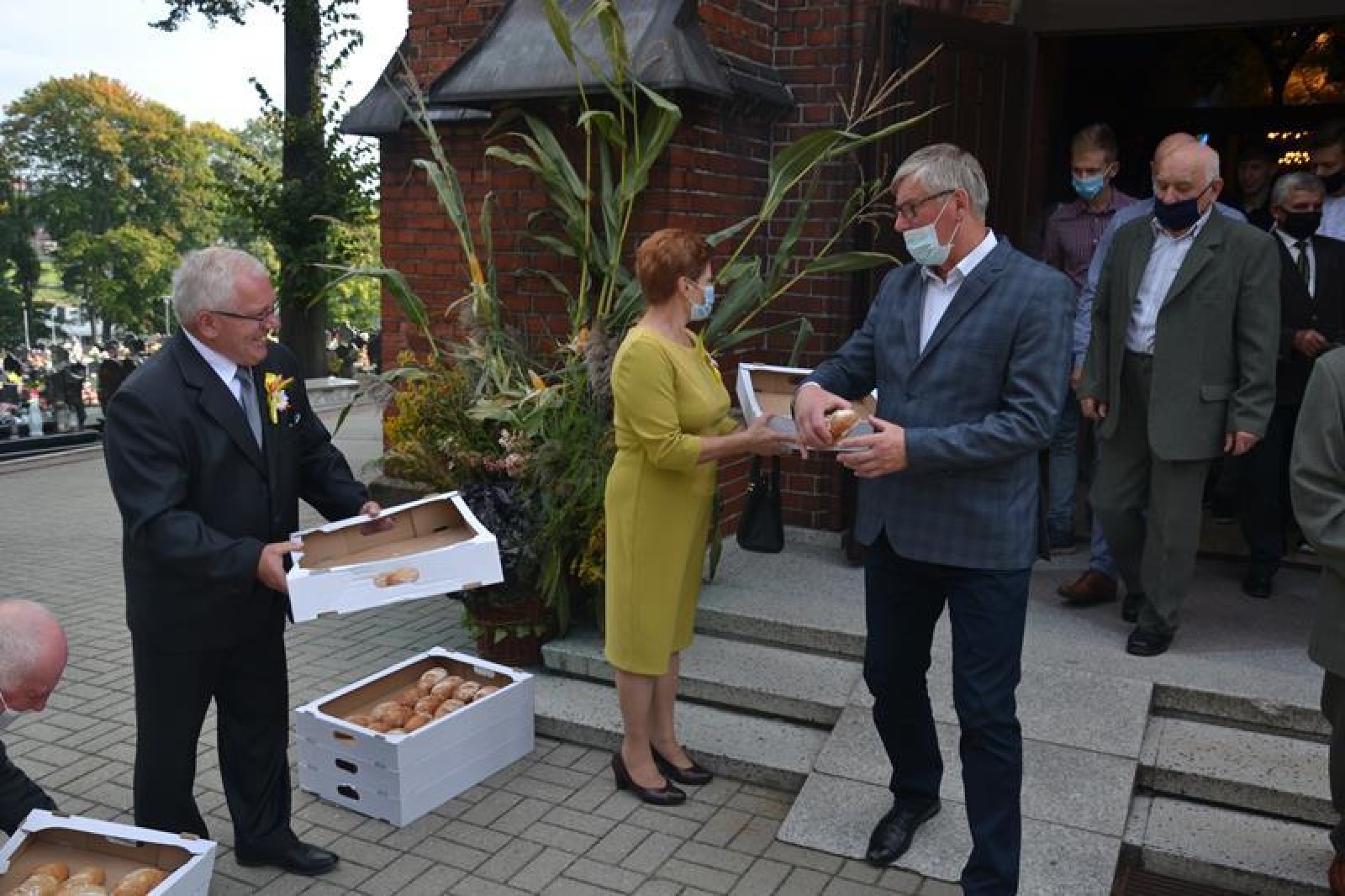 Zdjęcie w galerii na portalu naszwodzislaw.com: Rolnicy z Mszany podziękowali za plony [FOTO] wiadomości z regionu