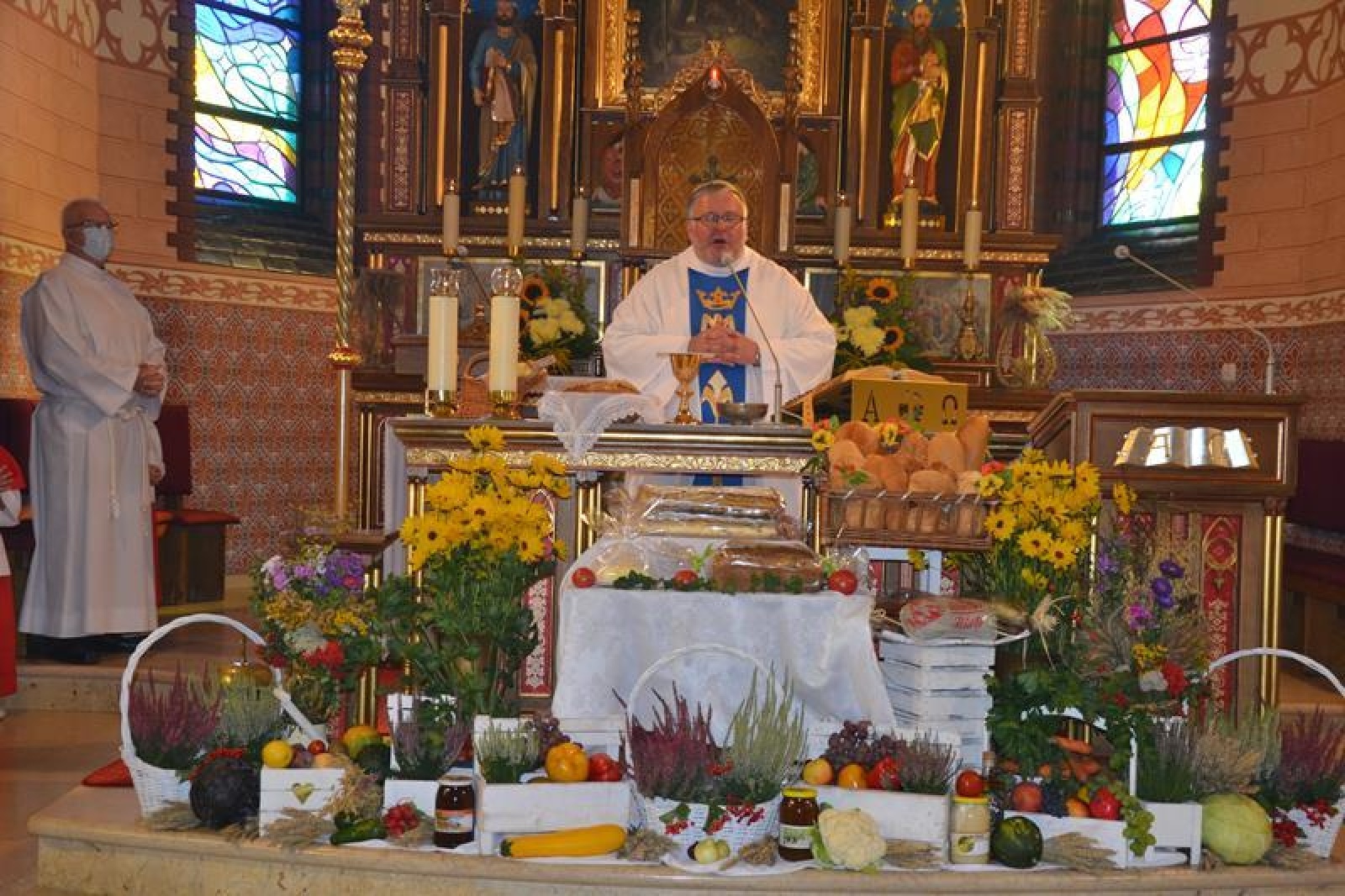 Zdjęcie w galerii na portalu naszwodzislaw.com: Rolnicy z Mszany podziękowali za plony [FOTO] wiadomości z regionu