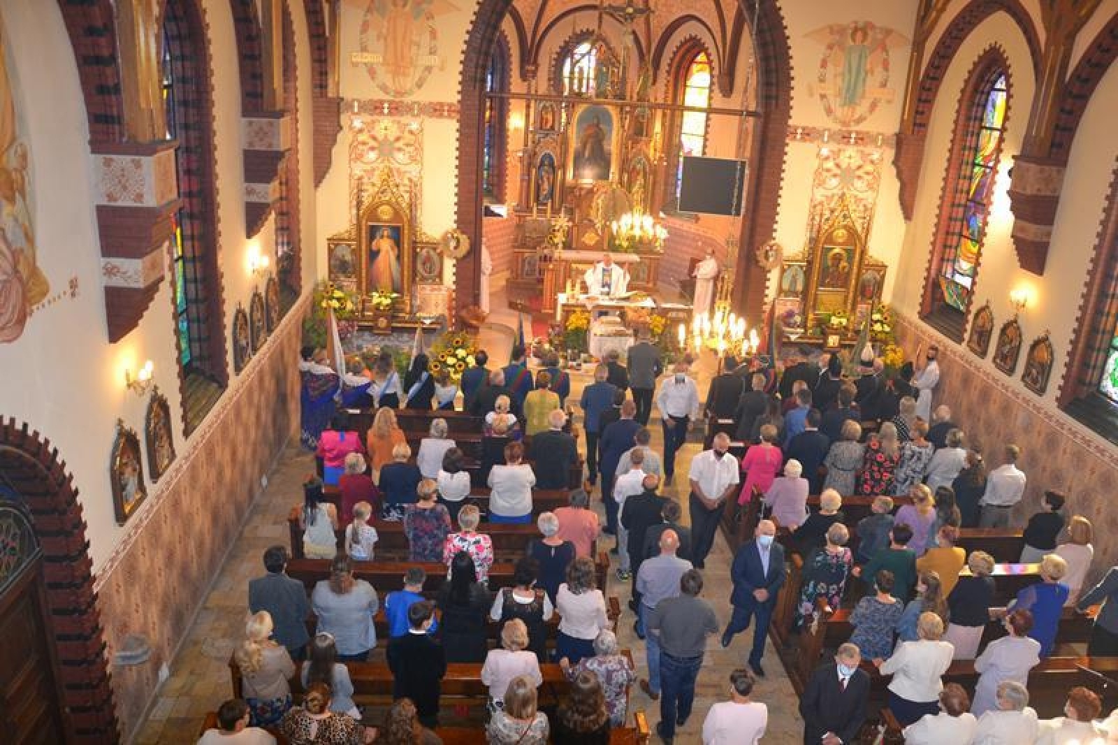 Zdjęcie w galerii na portalu naszwodzislaw.com: Rolnicy z Mszany podziękowali za plony [FOTO] wiadomości z regionu