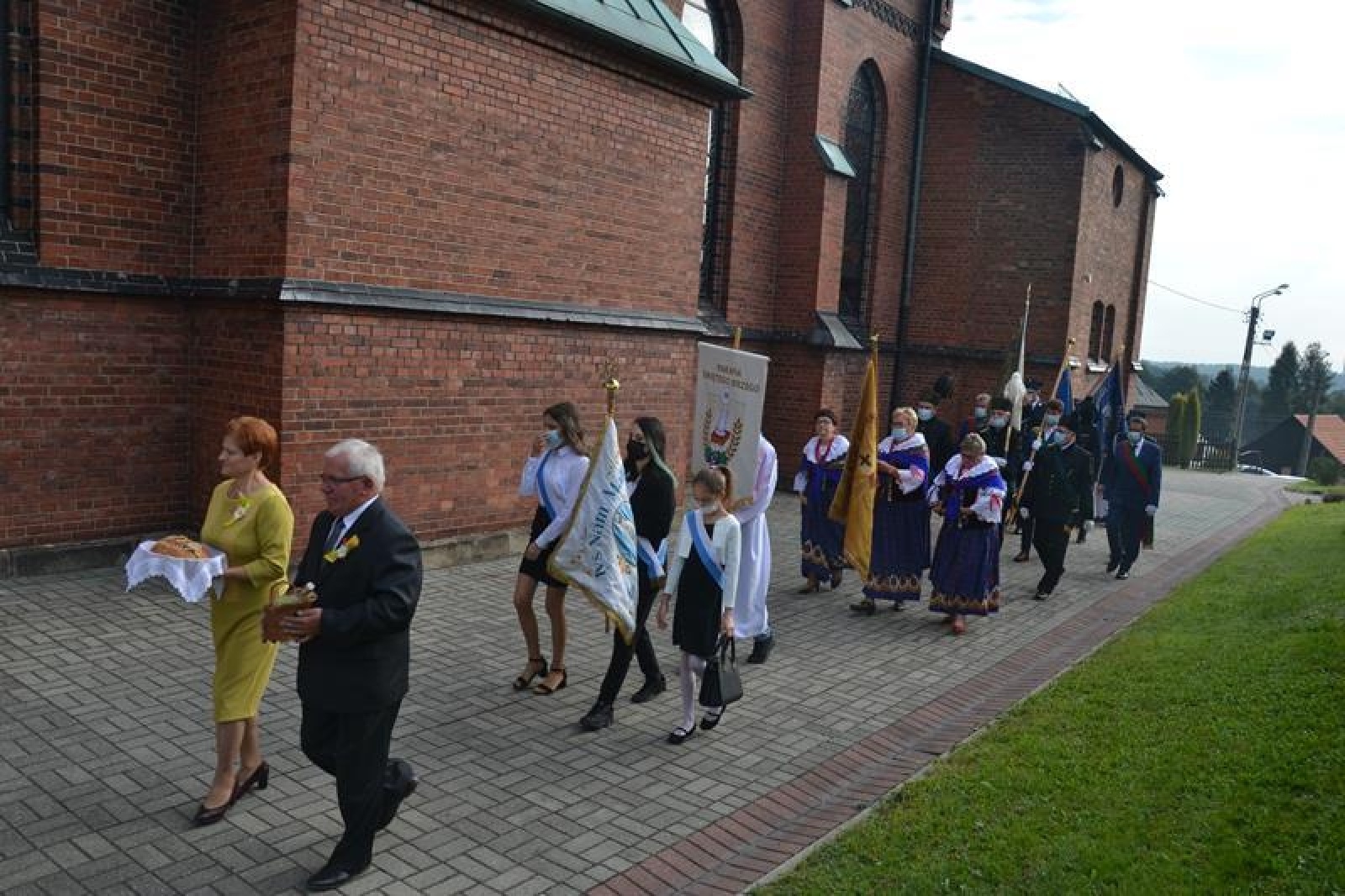 Zdjęcie w galerii na portalu naszwodzislaw.com: Rolnicy z Mszany podziękowali za plony [FOTO] wiadomości z regionu