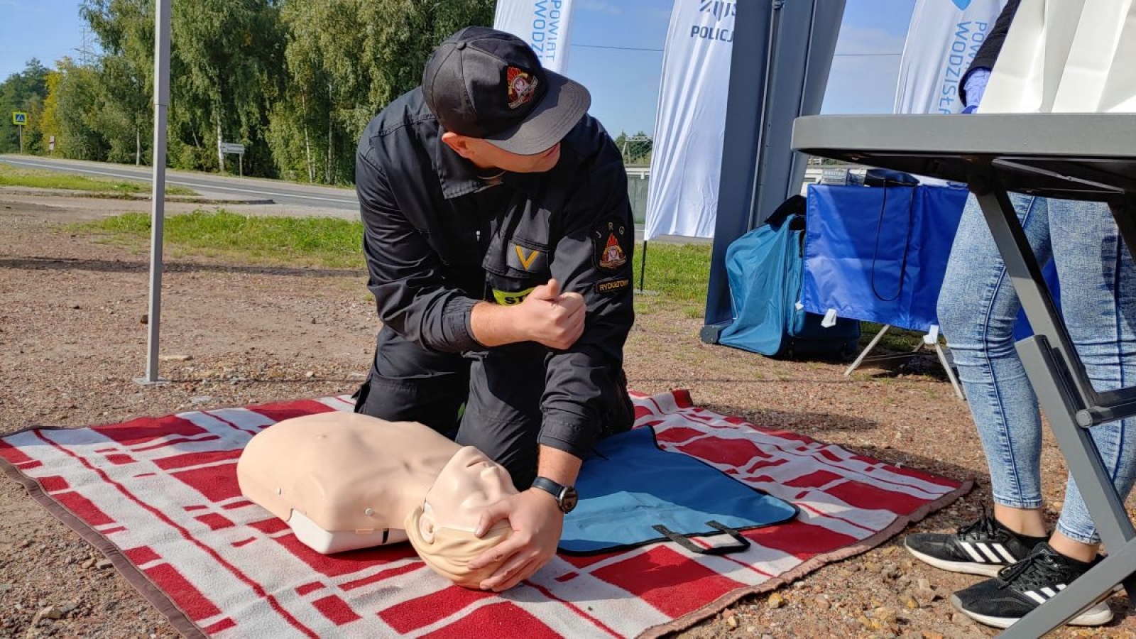 Zdjęcie w galerii na portalu naszwodzislaw.com: To był wyjątkowy patrol na ulicach Wodzisławia Śląskiego [FOTO] wiadomości z regionu