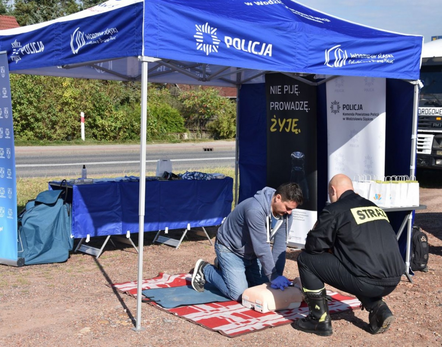 Zdjęcie w galerii na portalu naszwodzislaw.com: To był wyjątkowy patrol na ulicach Wodzisławia Śląskiego [FOTO] wiadomości z regionu