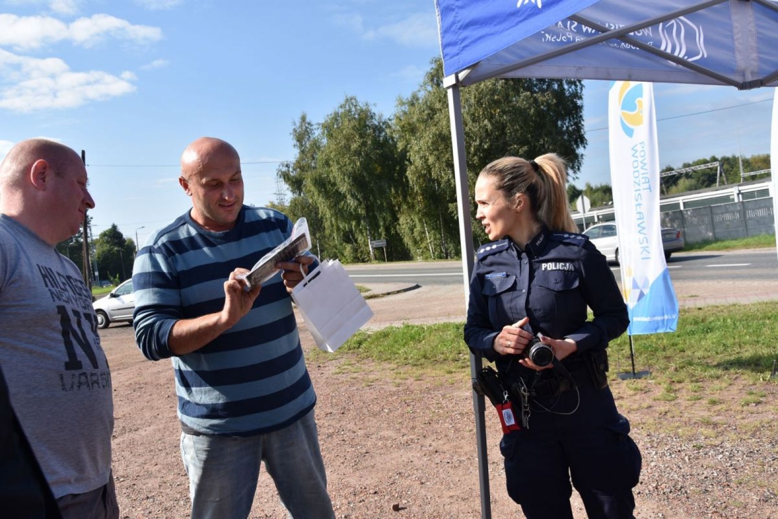 Zdjęcie w galerii na portalu naszwodzislaw.com: To był wyjątkowy patrol na ulicach Wodzisławia Śląskiego [FOTO] wiadomości z regionu