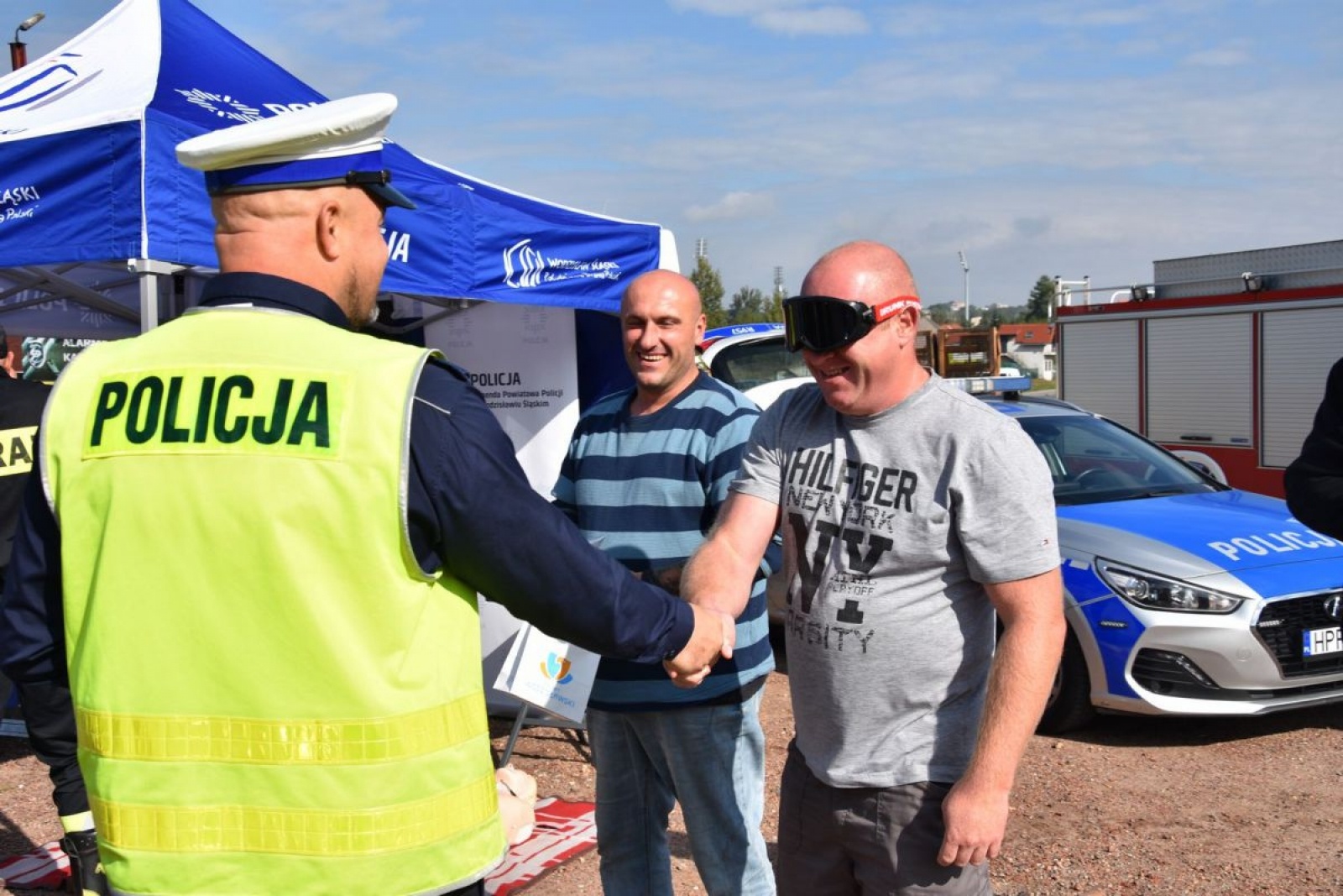 Zdjęcie w galerii na portalu naszwodzislaw.com: To był wyjątkowy patrol na ulicach Wodzisławia Śląskiego [FOTO] wiadomości z regionu