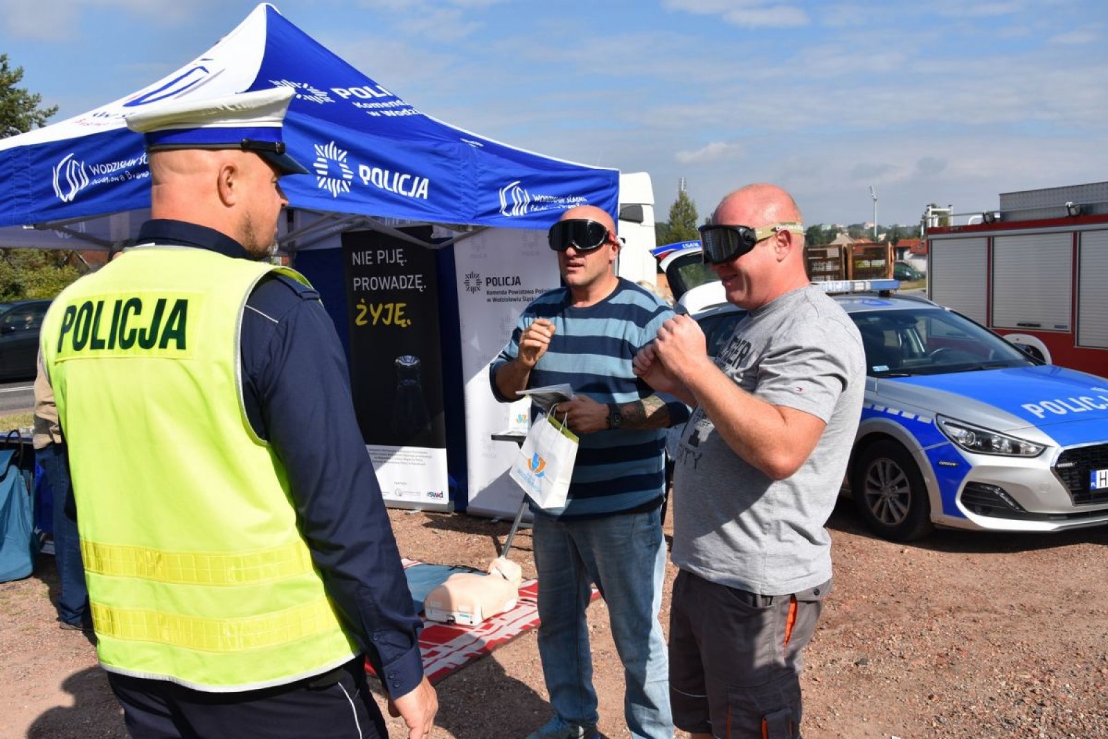 Zdjęcie w galerii na portalu naszwodzislaw.com: To był wyjątkowy patrol na ulicach Wodzisławia Śląskiego [FOTO] wiadomości z regionu