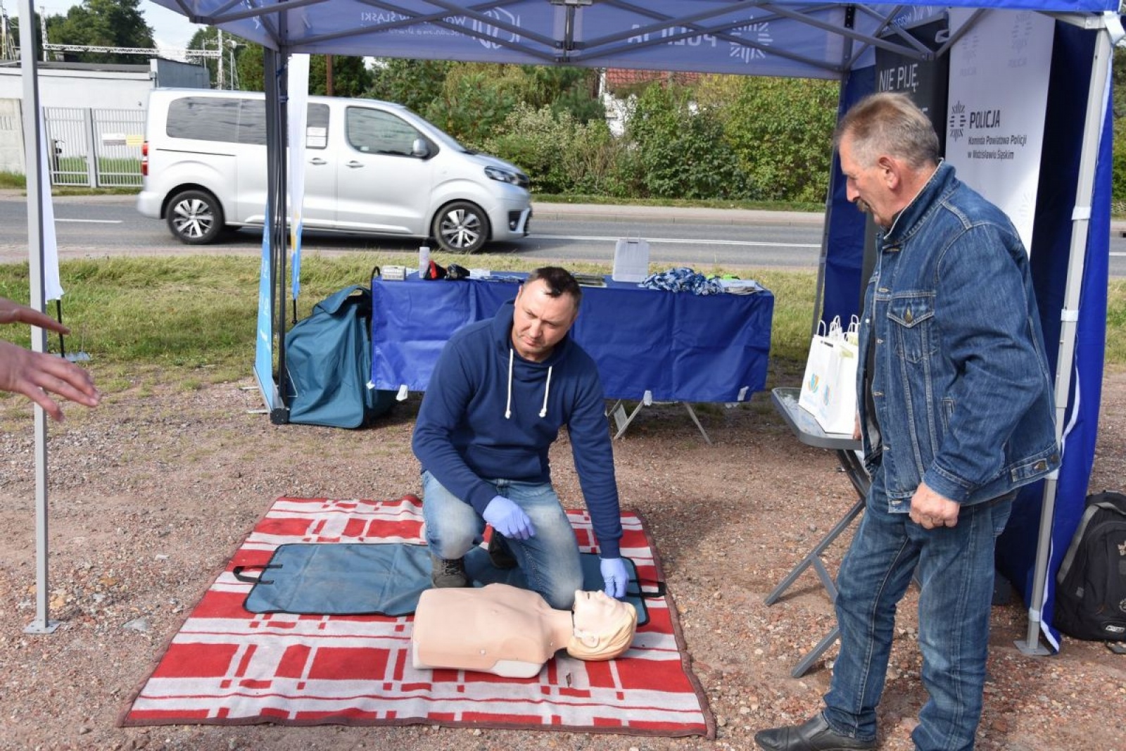 Zdjęcie w galerii na portalu naszwodzislaw.com: To był wyjątkowy patrol na ulicach Wodzisławia Śląskiego [FOTO] wiadomości z regionu