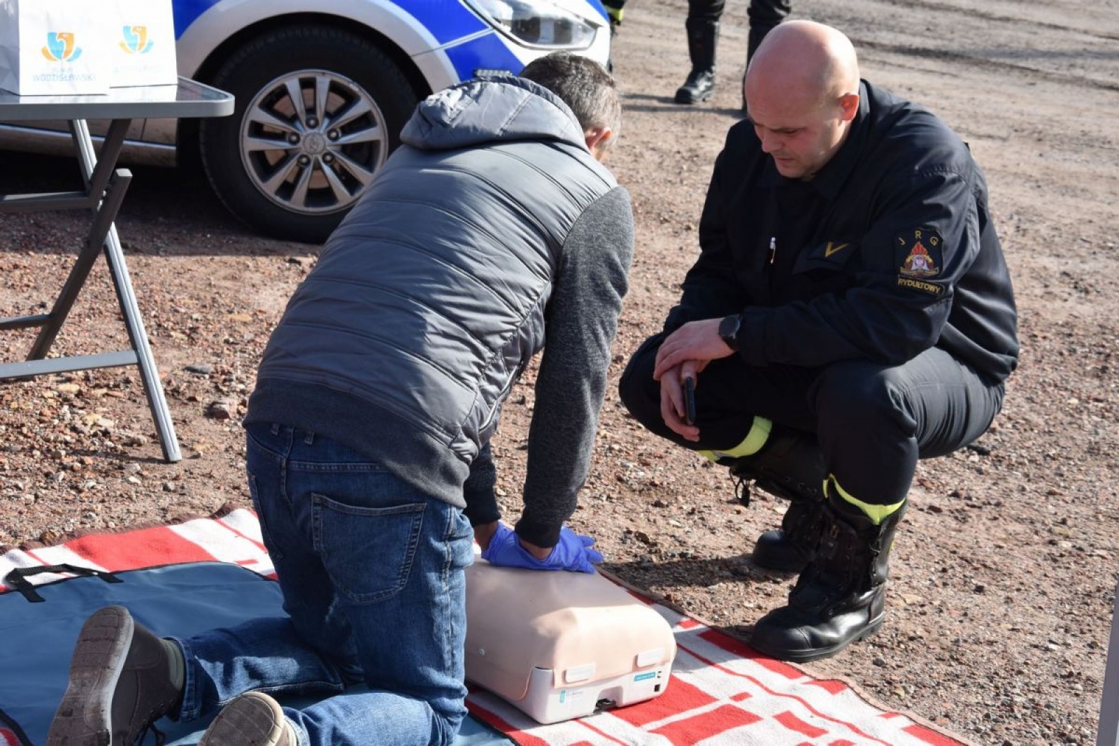 Zdjęcie w galerii na portalu naszwodzislaw.com: To był wyjątkowy patrol na ulicach Wodzisławia Śląskiego [FOTO] wiadomości z regionu